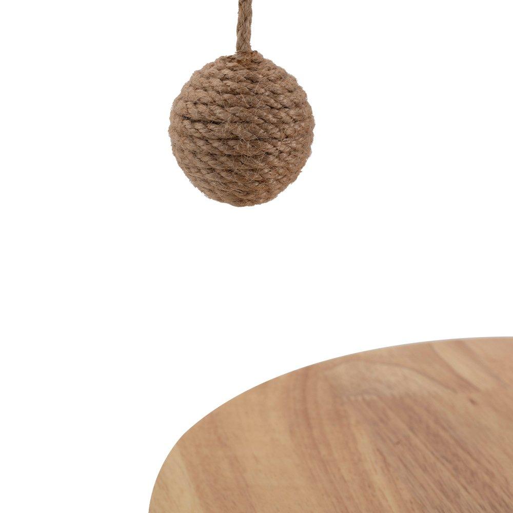 Brown - KIDKID PET - 2-in-1 Cat Climbing Frame Floor Lamp - 4