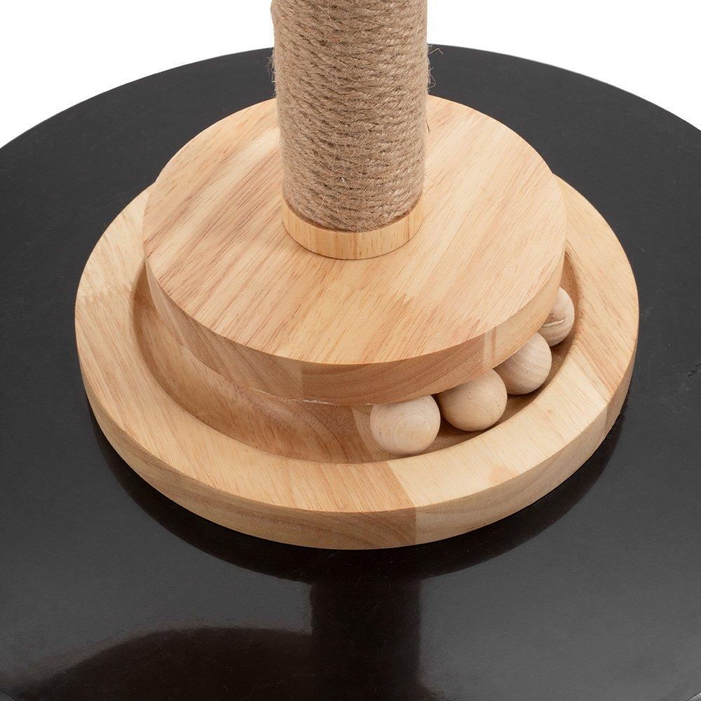 Brown - KIDKID PET - 2-in-1 Cat Climbing Frame Floor Lamp - 6