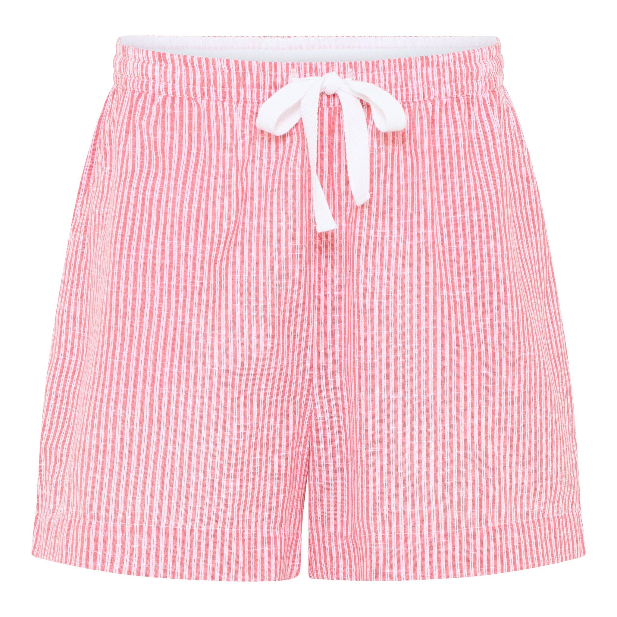 Ccdk Women's Vicy Striped Pyjama Shorts - Bittersweet - 16 (XL)