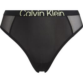 Calvin Klein Mesh High Leg Tanga Brief