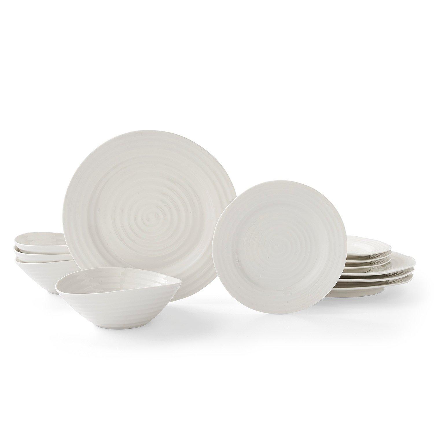 White - Portmeirion - Sophie Conran 12 Piece Dinner Set White - 1