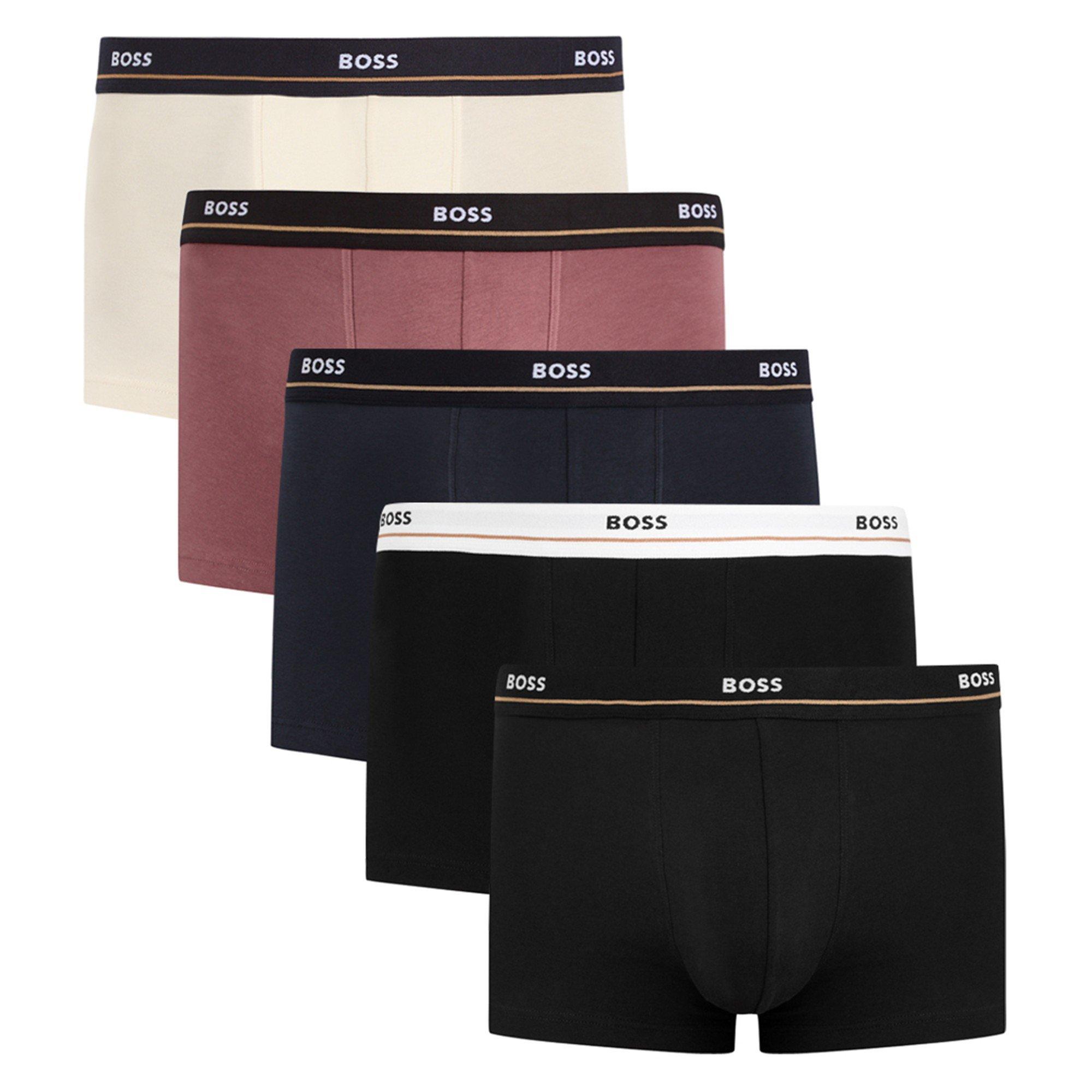 MULTICOLOURED - Hugo - HB 5 PACK ESSENTIAL TRUNKS