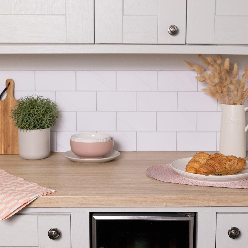 Beige - D C Fix - dc fix Tropea Oak Self Adhesive Vinyl Pack 3 - 5