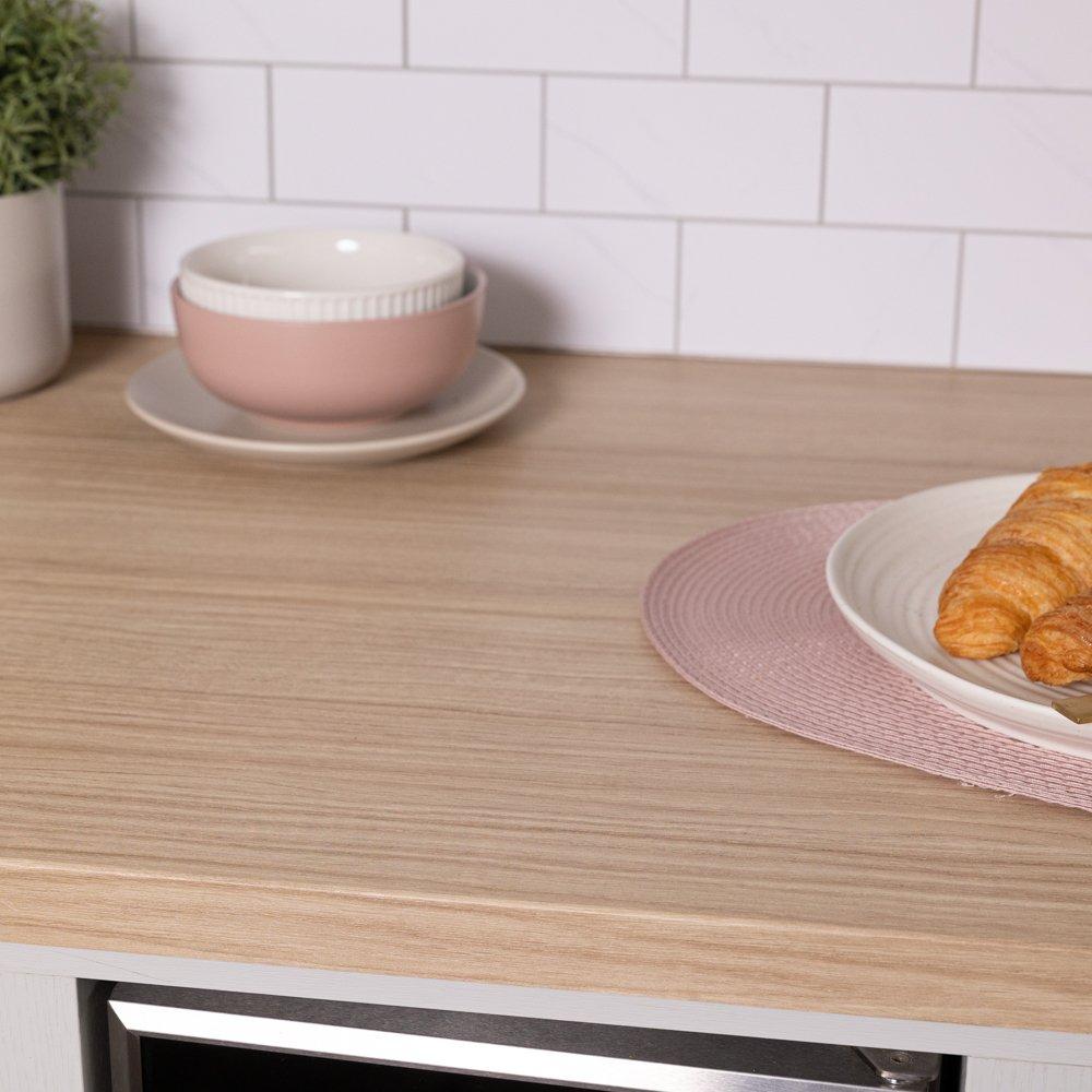 Beige - D C Fix - dc fix Tropea Oak Self Adhesive Vinyl Pack 3 - 6