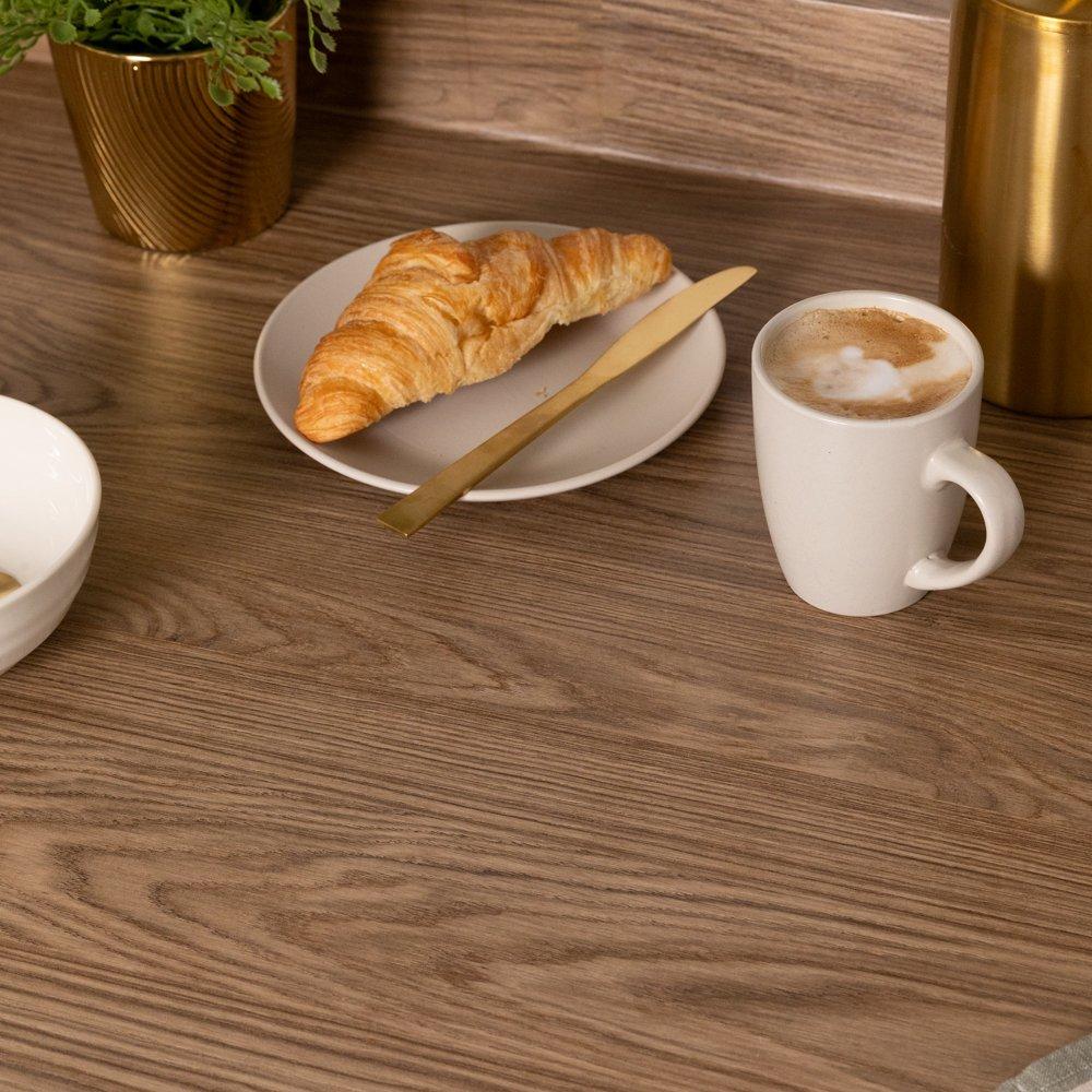 Brown - D C Fix - dc fix Casella Oak Brown Self Adhesive Vinyl Pack3 - 2