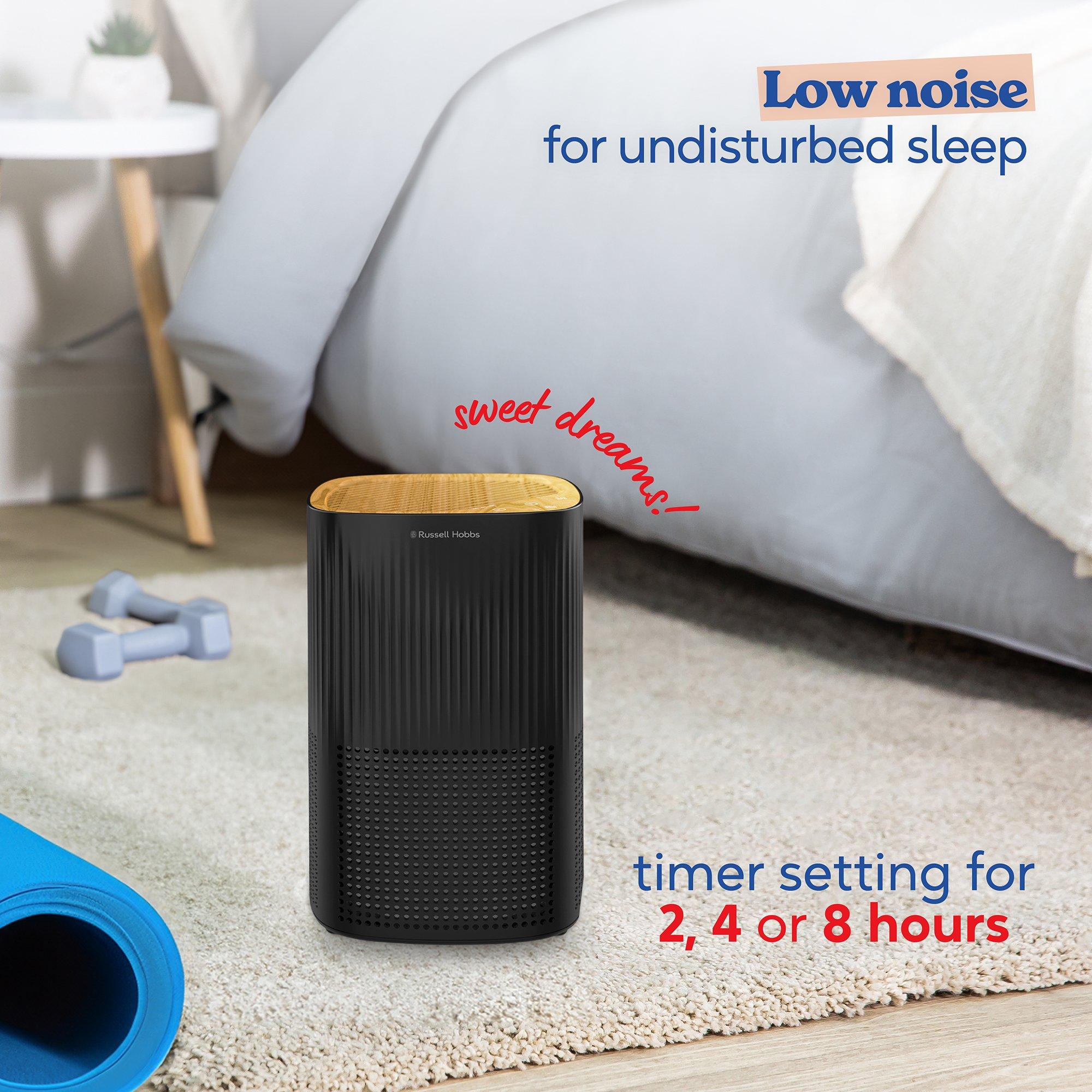 Wood Effect And - Russell Hobbs - RHAP1032WDB Clean Air Mini Aroma Air Purifier - 3