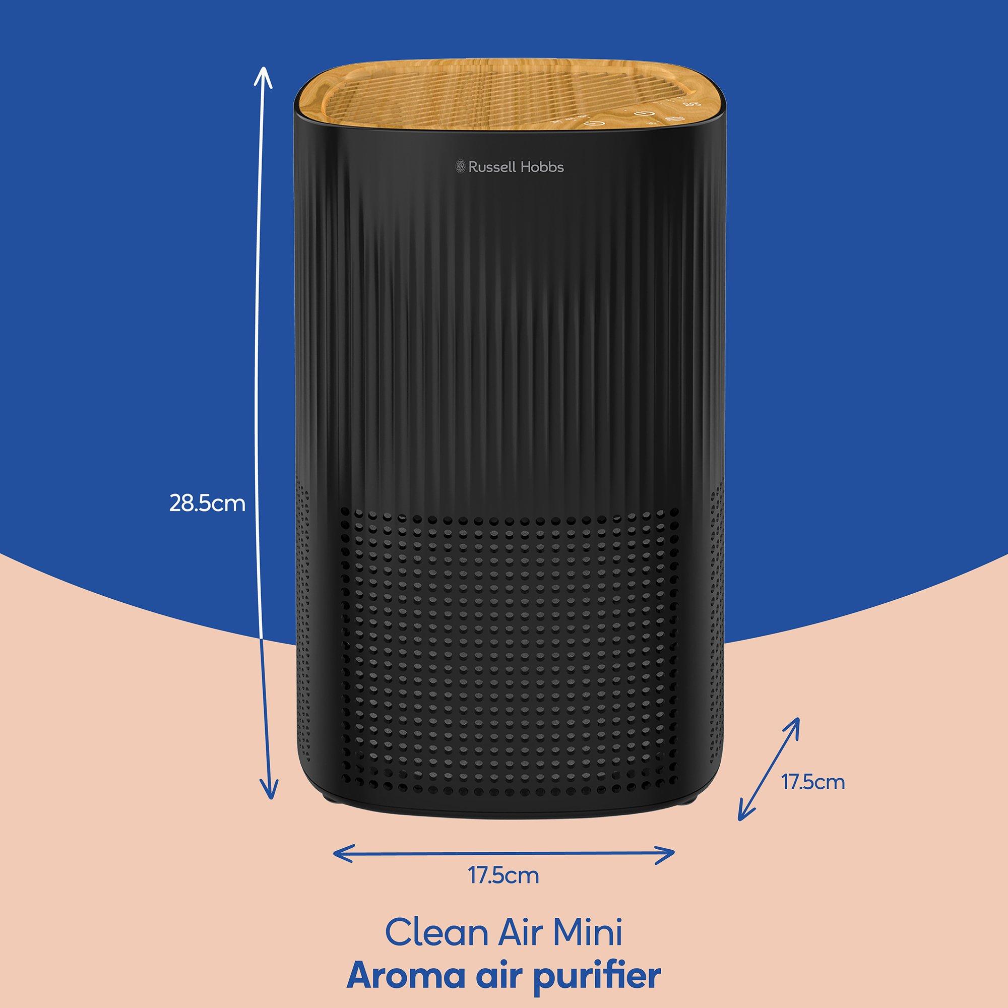 Wood Effect And - Russell Hobbs - RHAP1032WDB Clean Air Mini Aroma Air Purifier - 6