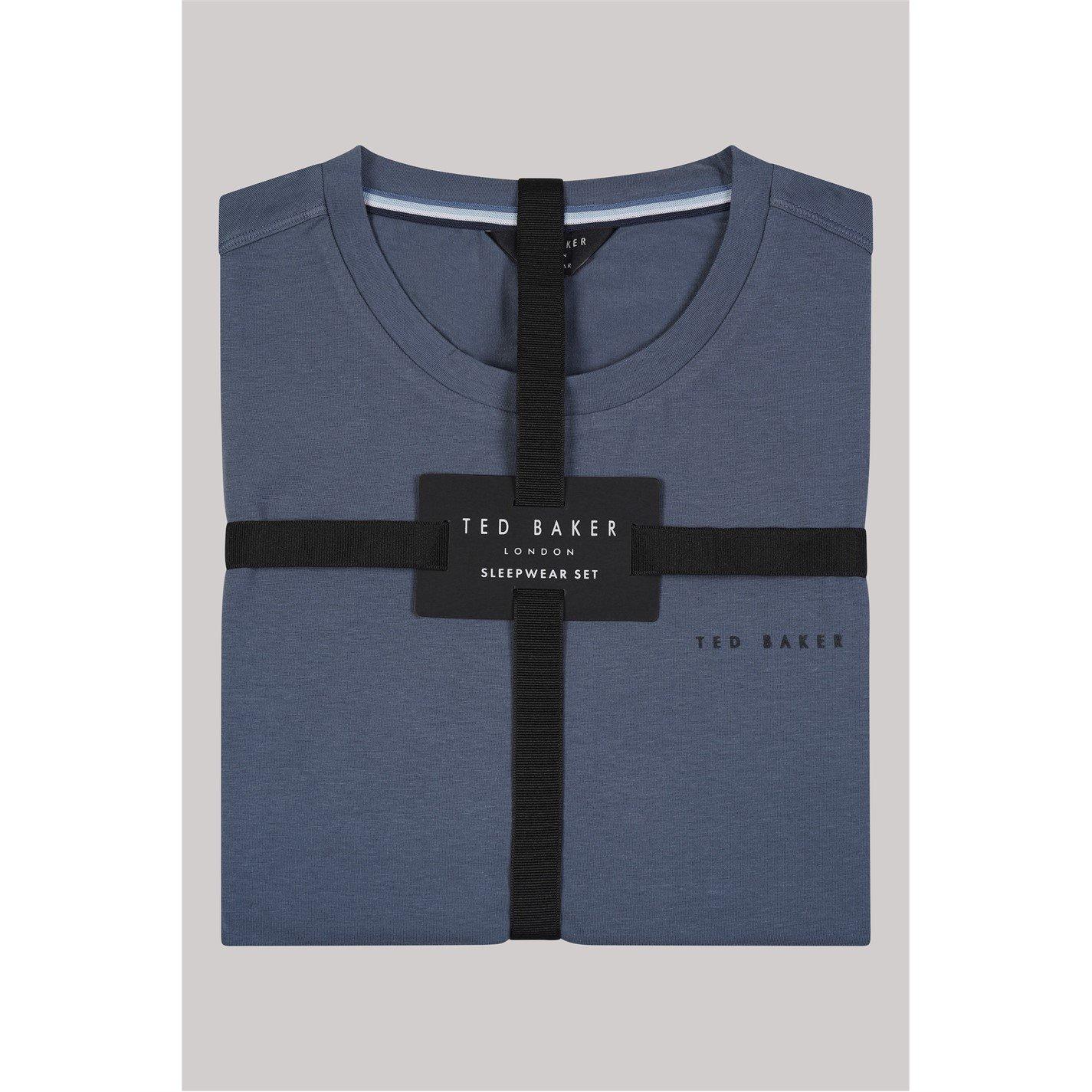 Blu/Nero - Ted Baker - Ted Baker T Shirt & Trouser Sleep Set - 9