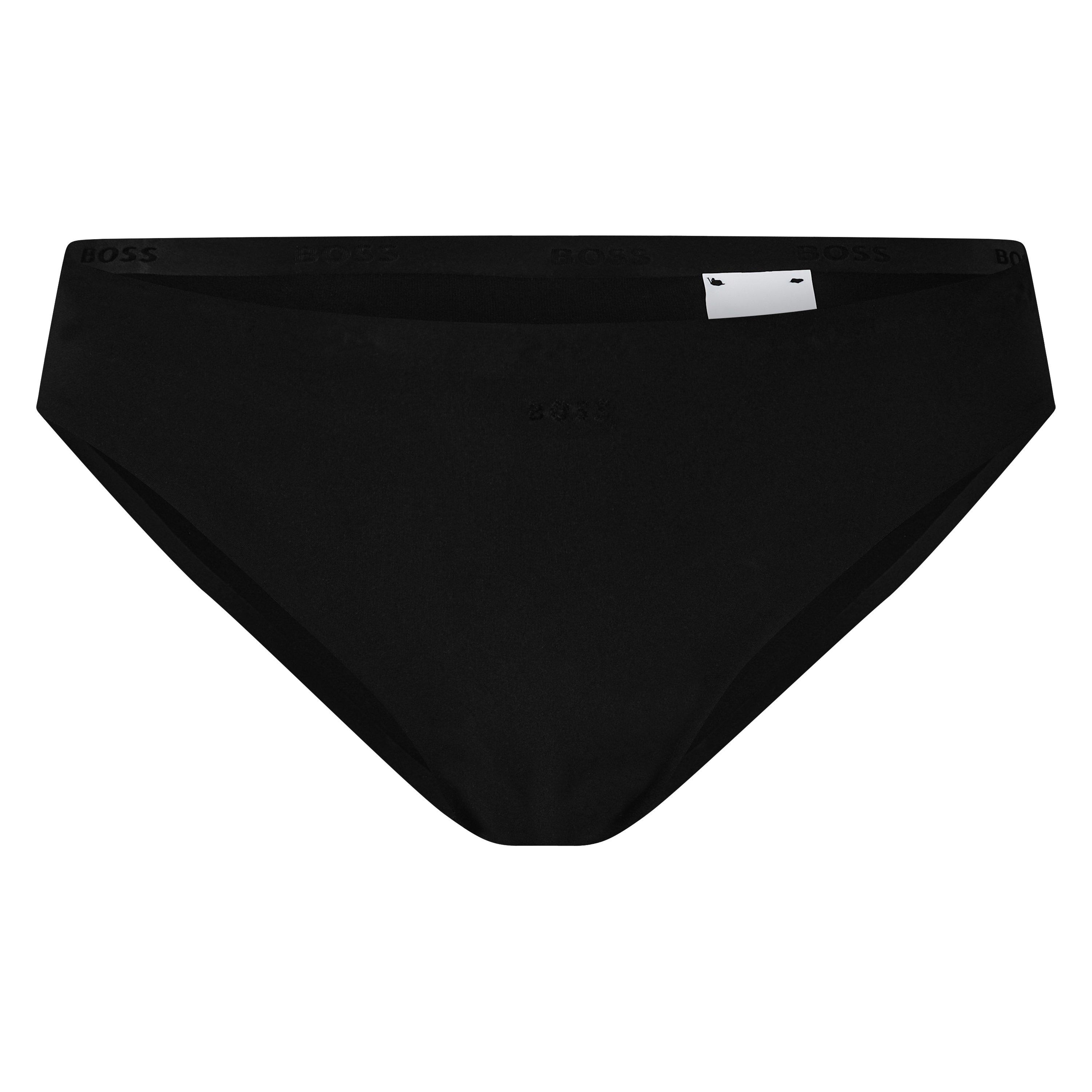 Black - Boss - Laser Cut Briefs - 1