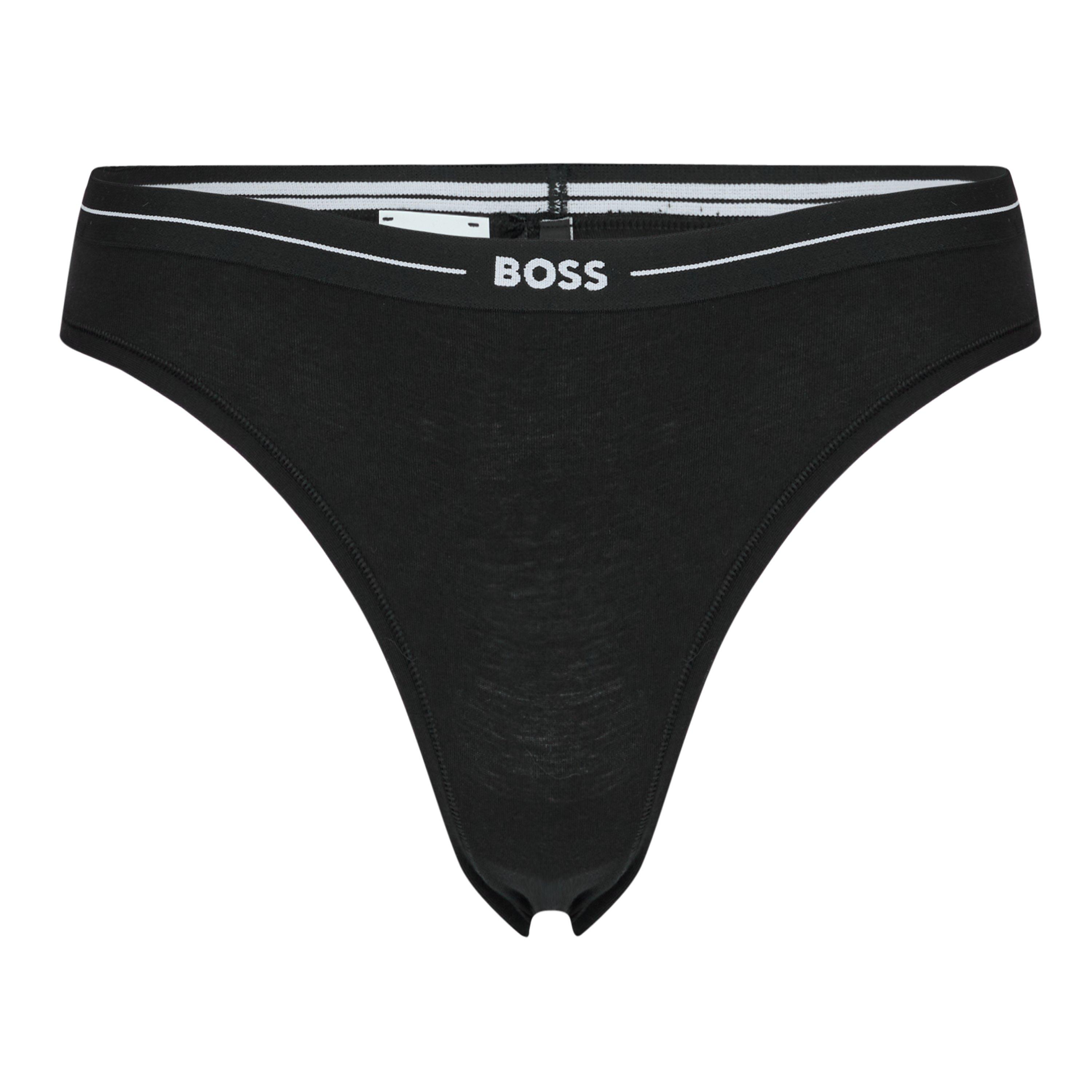Black - Boss - Women's 3 Pack Hipster Briefs - 10