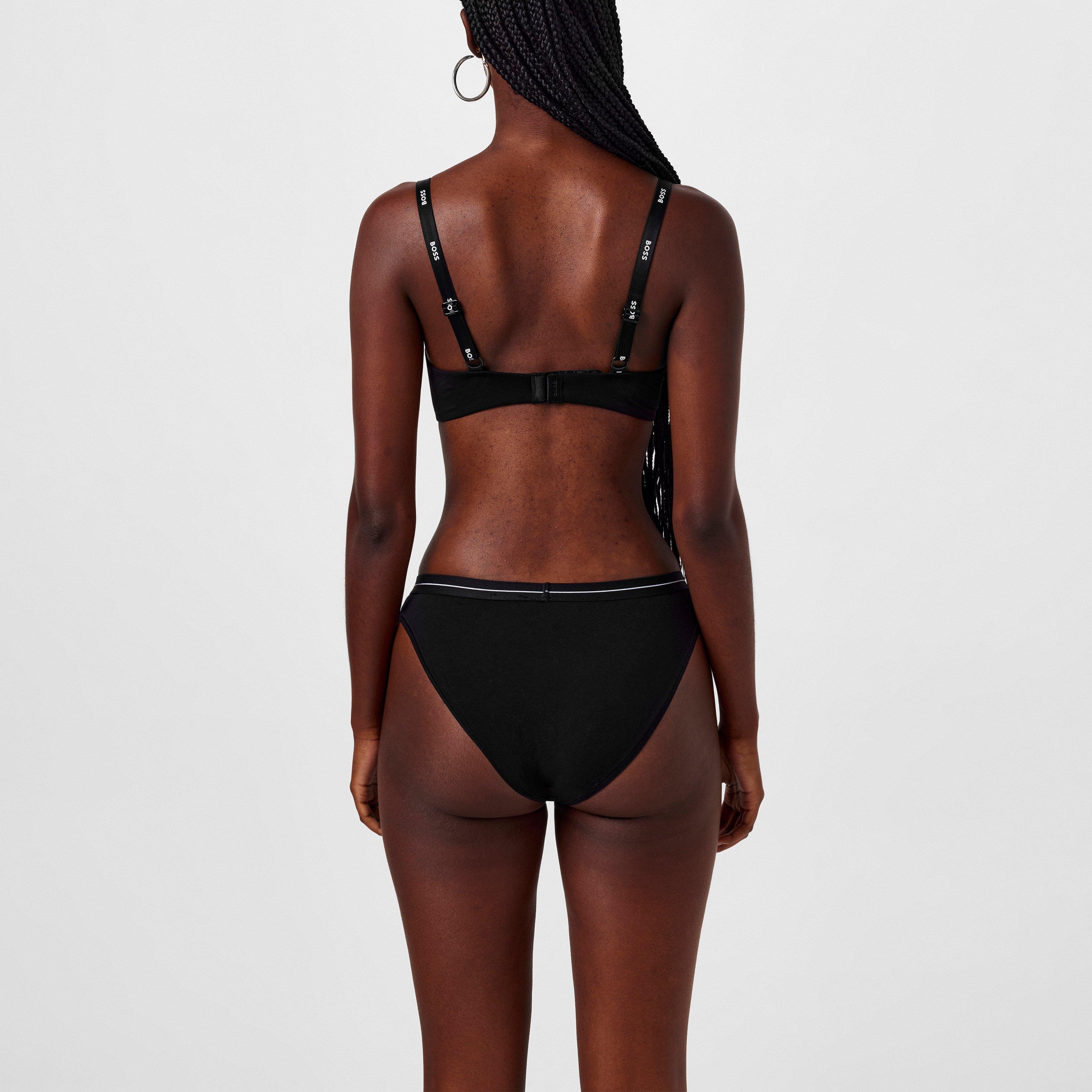 Black - Boss - Women's 3 Pack Hipster Briefs - 4