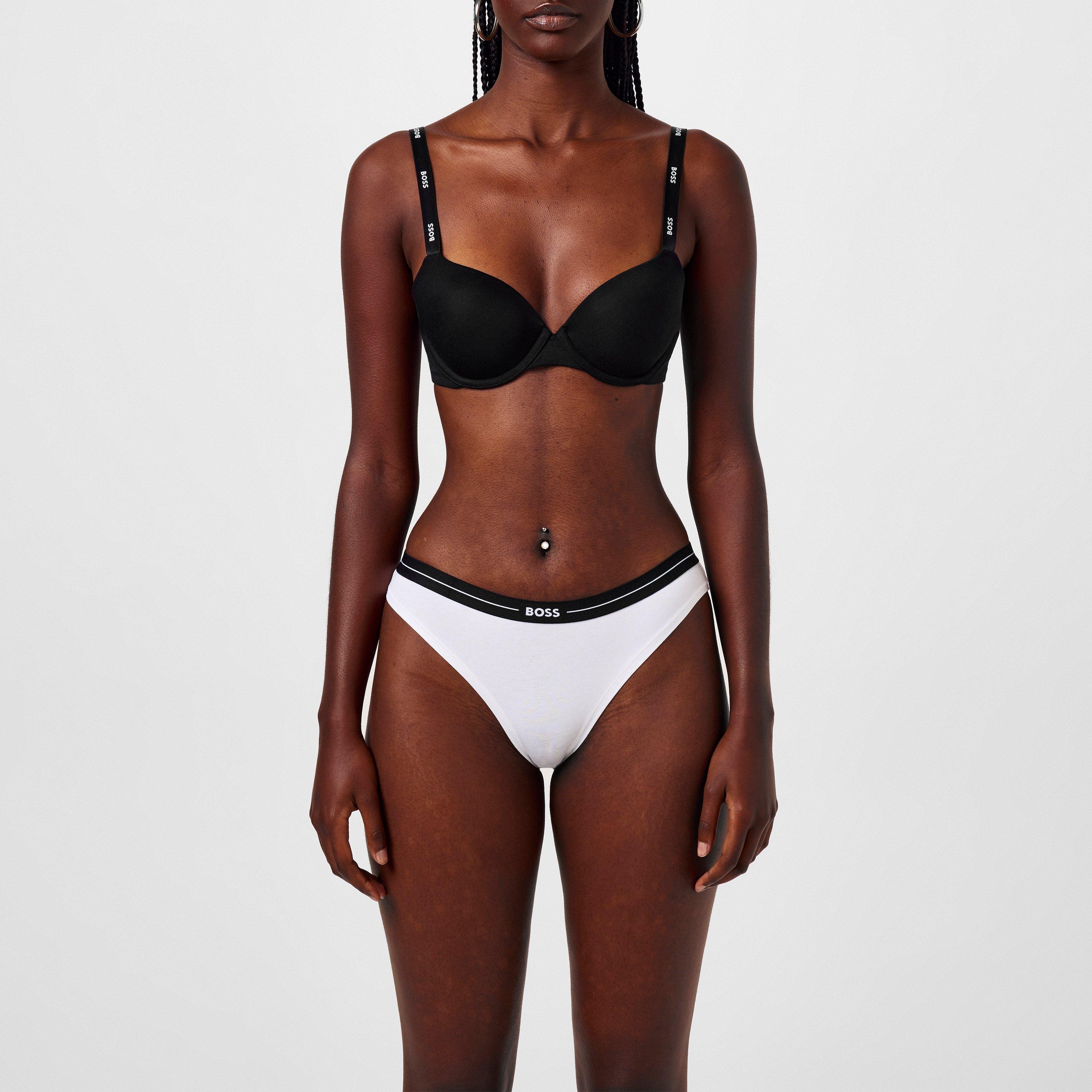 Black - Boss - Women's 3 Pack Hipster Briefs - 5