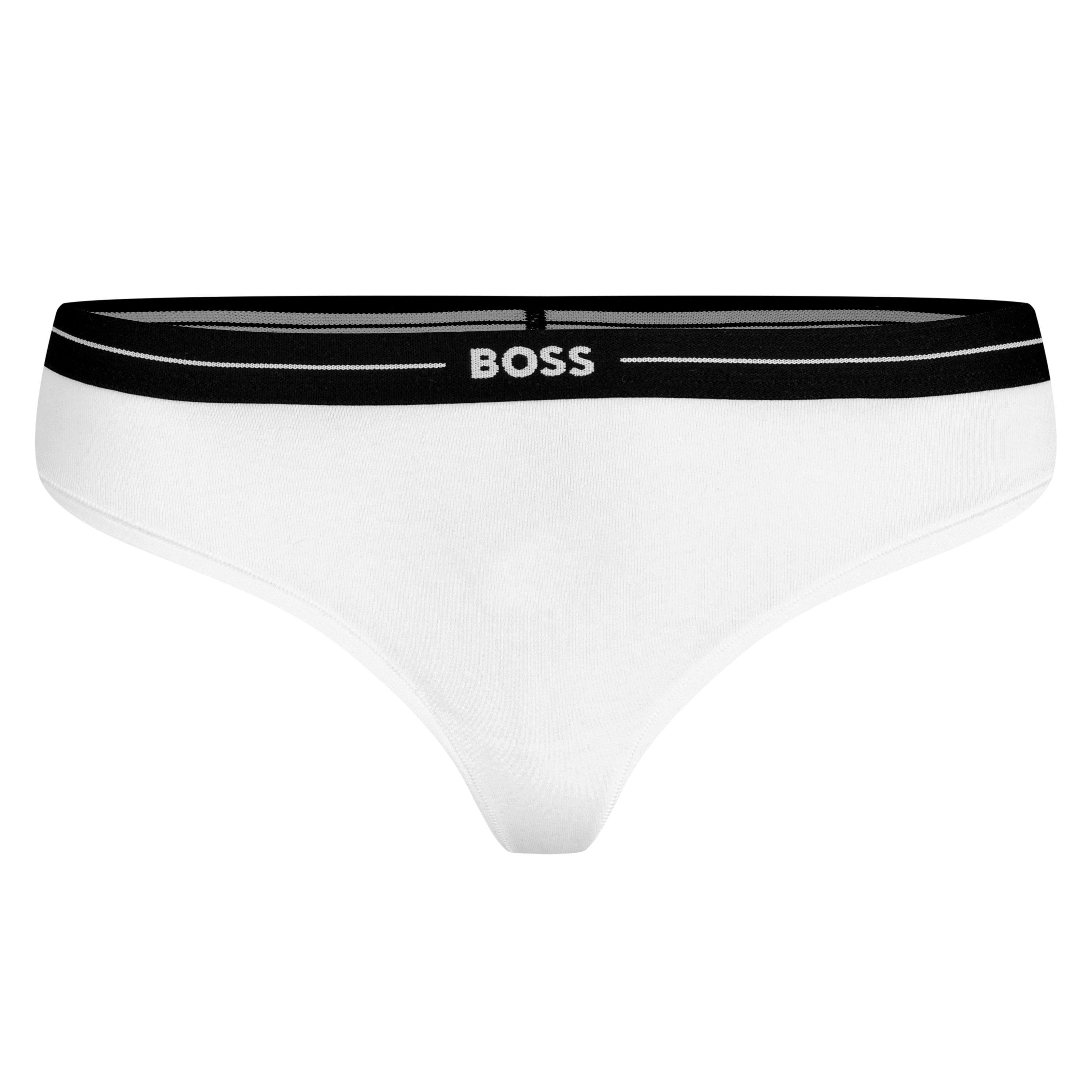 Open White - Boss - Women's 3 Pack Thong Briefs - 11