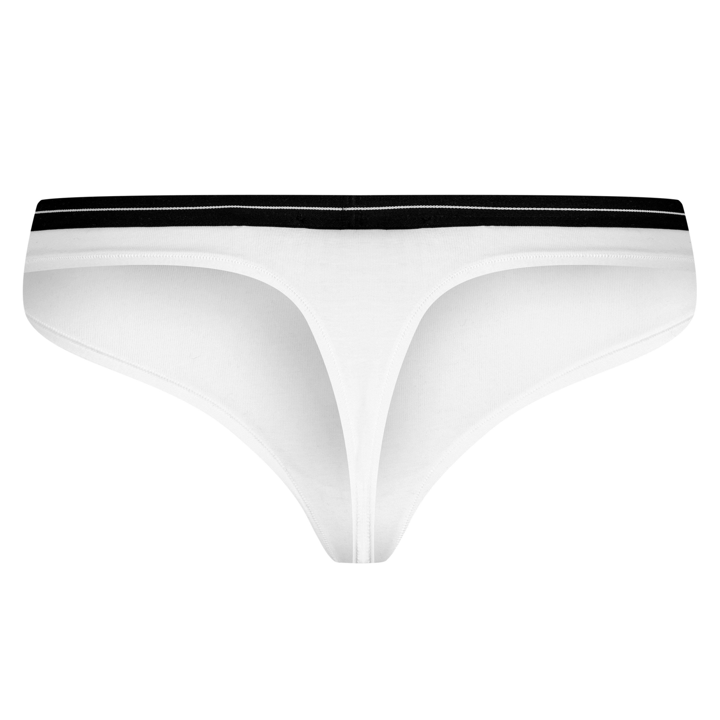 Open White - Boss - Women's 3 Pack Thong Briefs - 12