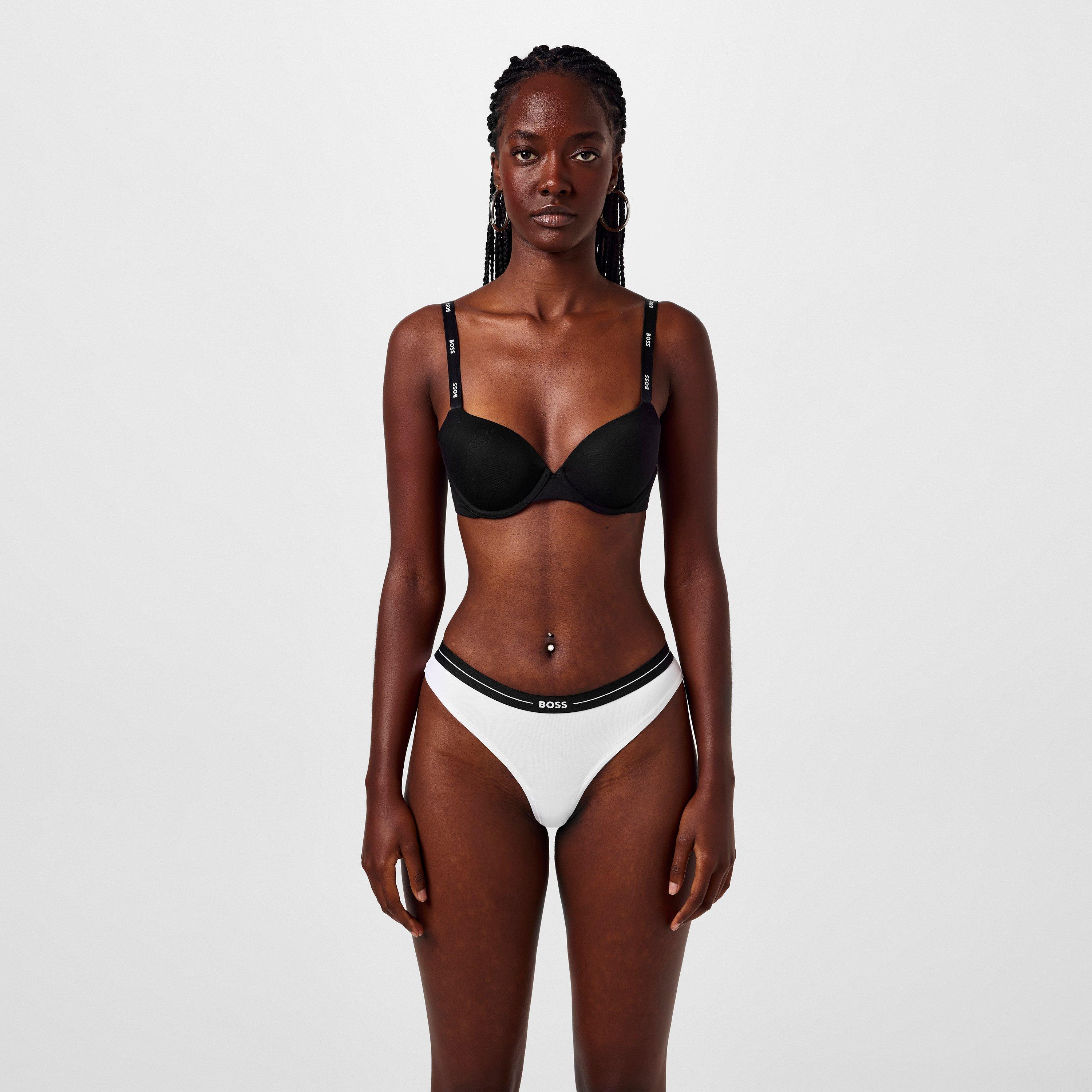 Open White - Boss - Women's 3 Pack Thong Briefs - 5