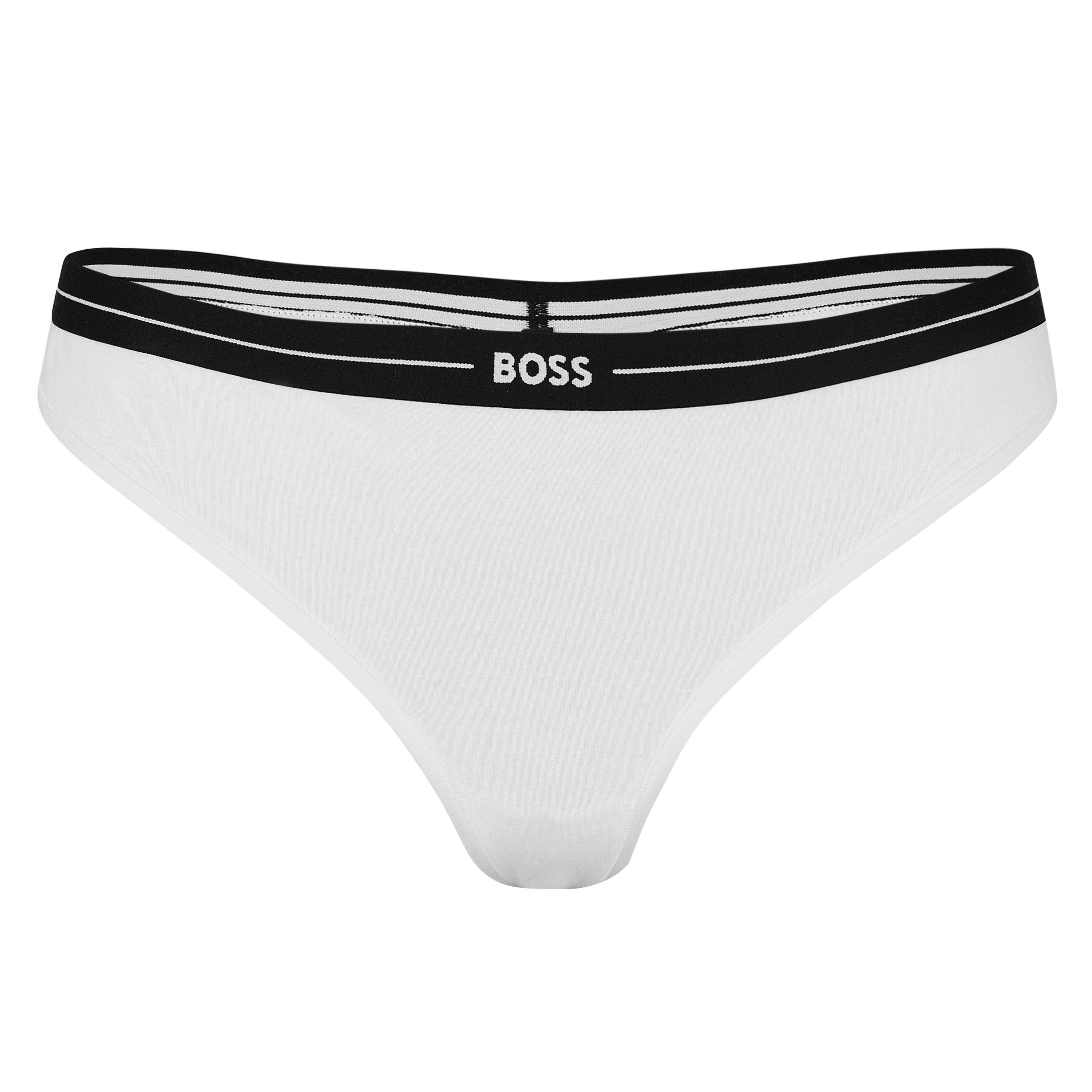 Open White - Boss - Women's 3 Pack Thong Briefs - 6