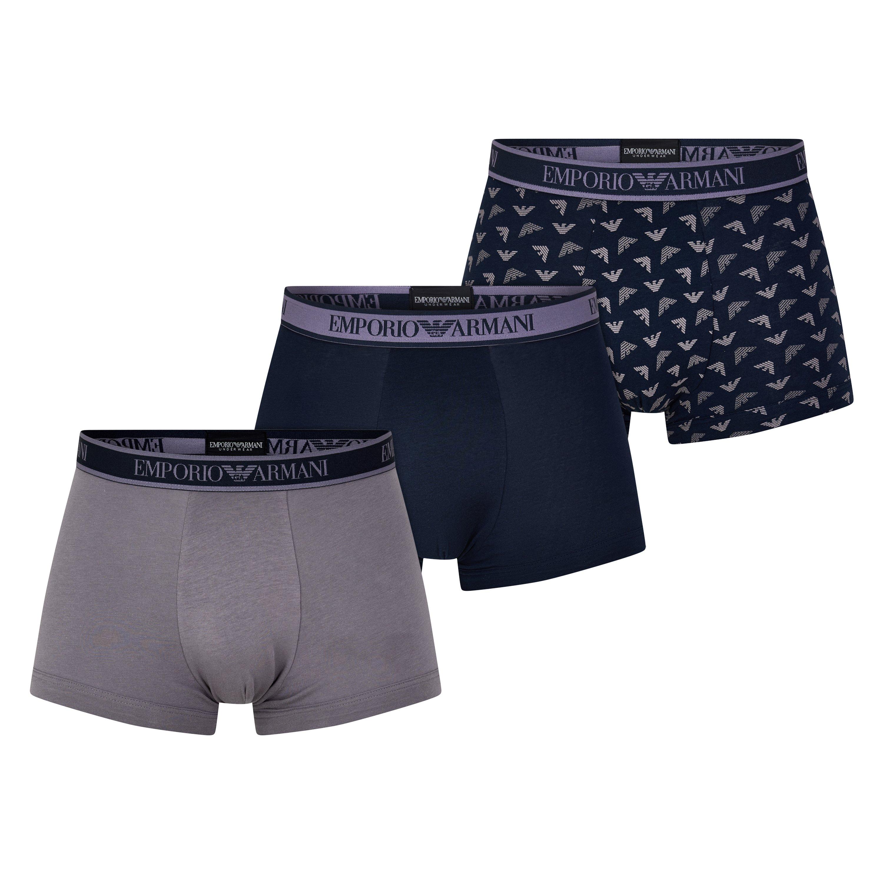 MULTICOLOURED - Emporio Armani - EA 3 PACK LOGO BAND TRUNK - 1