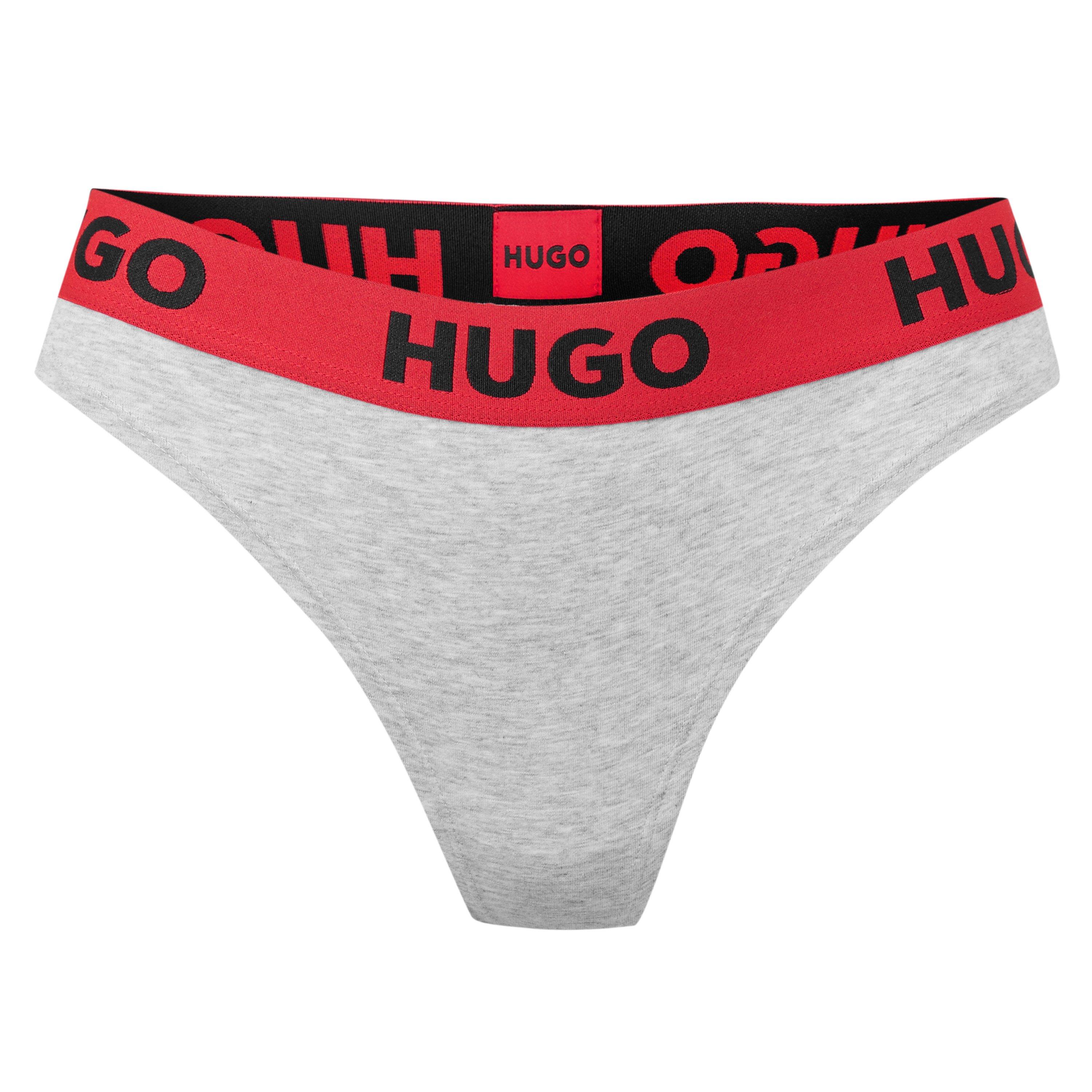 Medium Grey - Hugo - THONG SPORTY LOGO 10241852 02 - 1