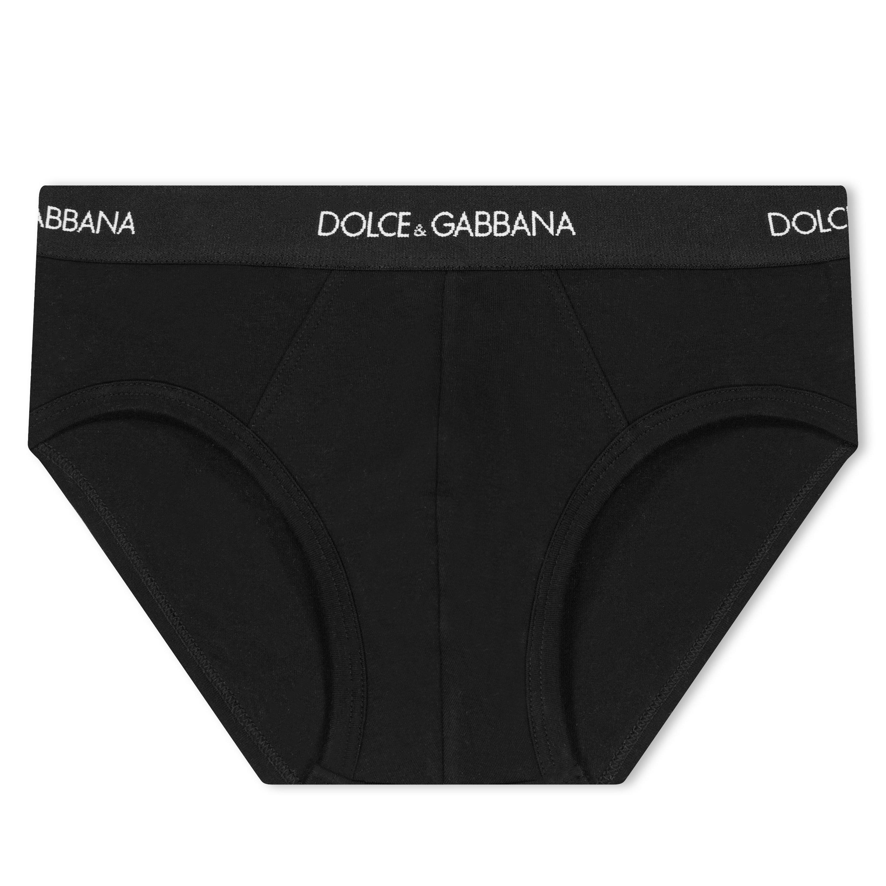 Black N0000 - Dolce and Gabbana - 2-Pack of Briefs - 2