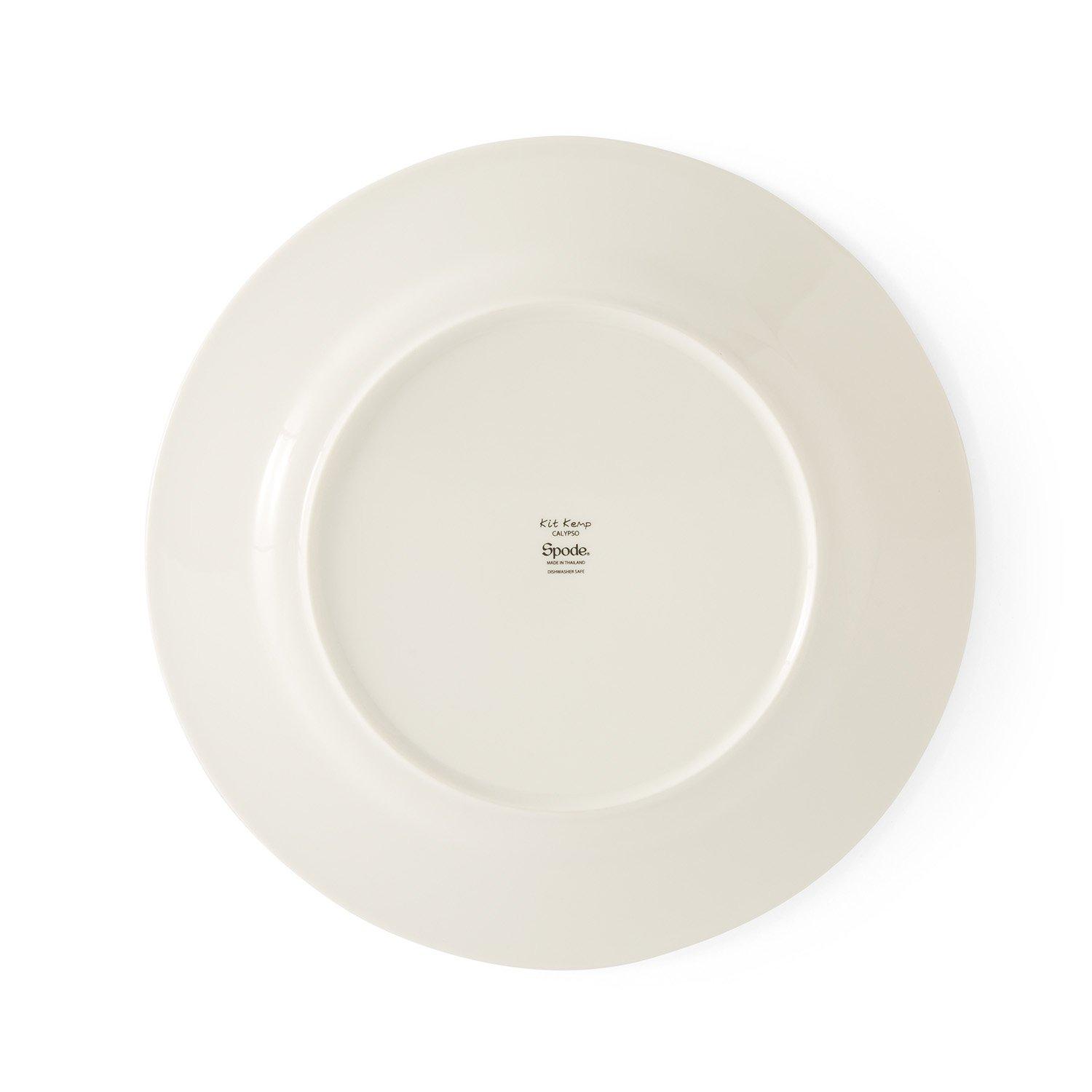 Yellow - Spode Kit Kemp - Kit Kemp Calypso 4 Yellow  Dinner Plates - 6