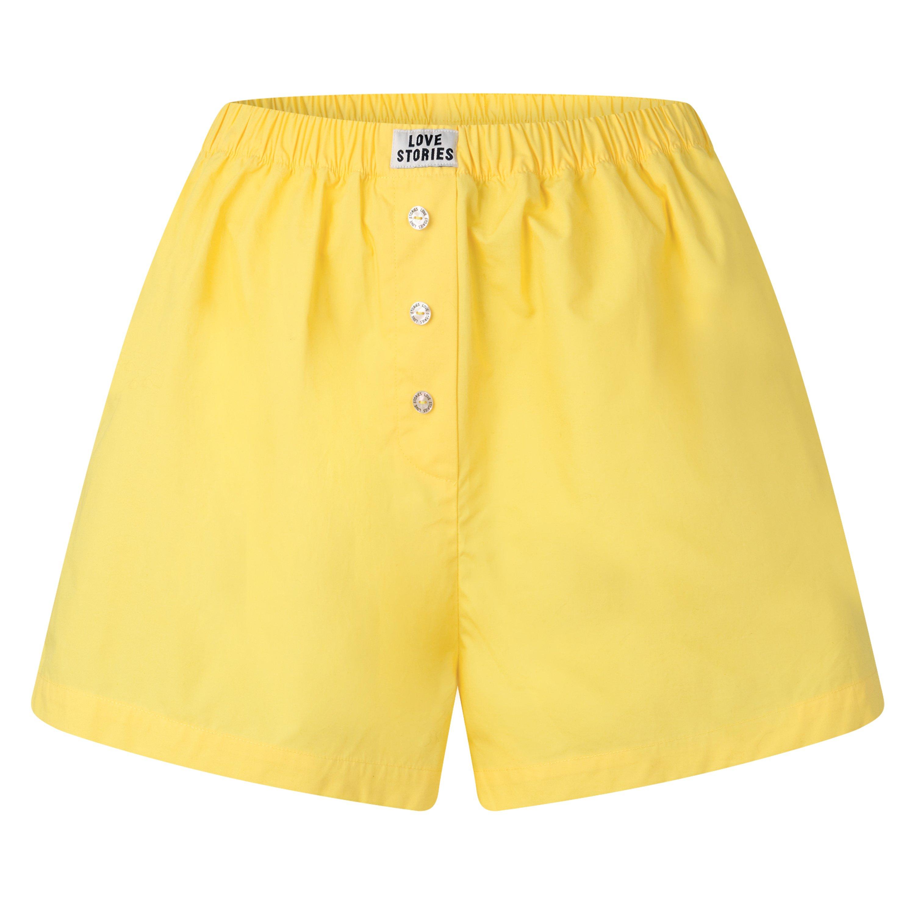 YELLOW - Love Stories - PJ JAMES YELLOW BOXER PJ - 1