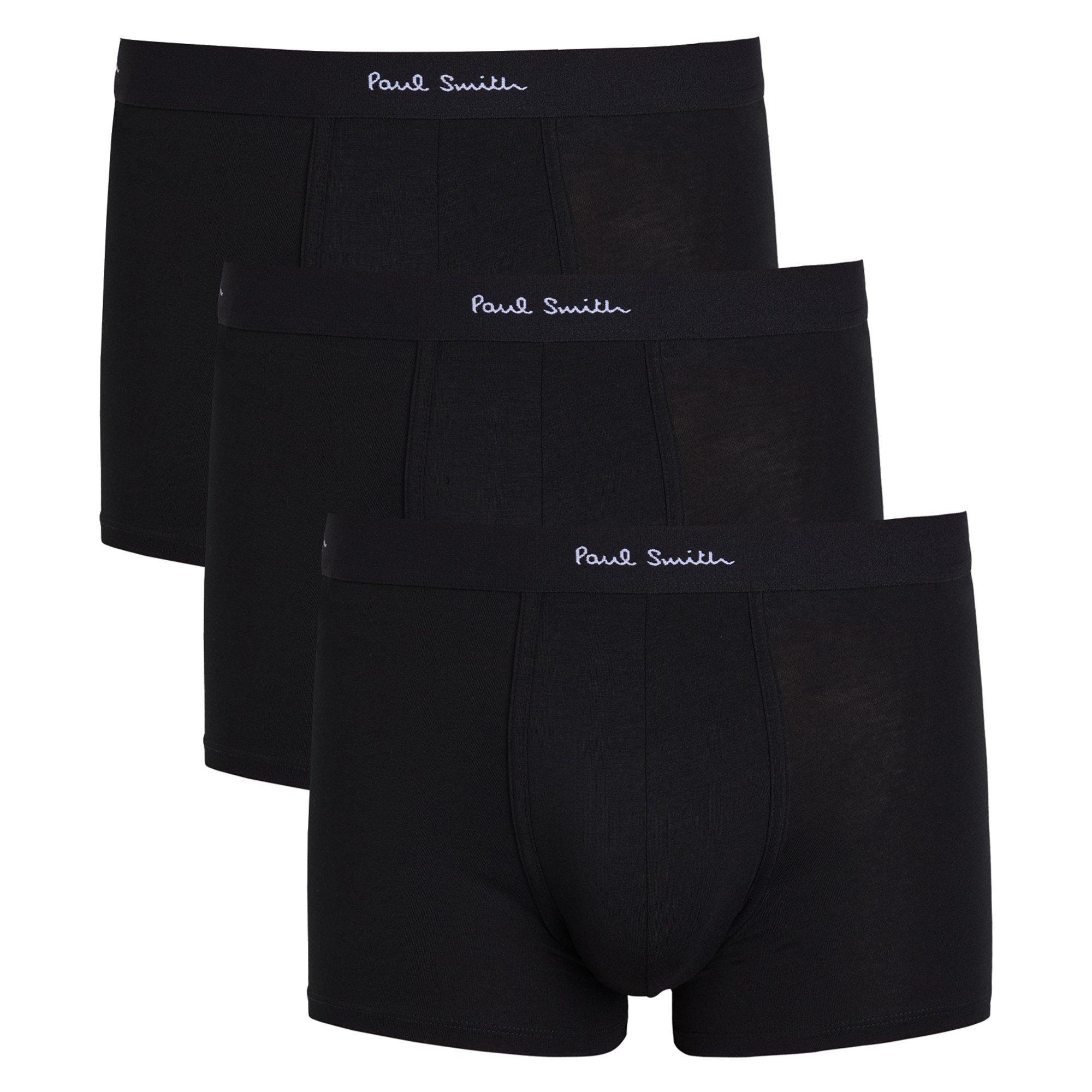 BLACK - Paul Smith - PS TRUNK 3PK PLAIN CO