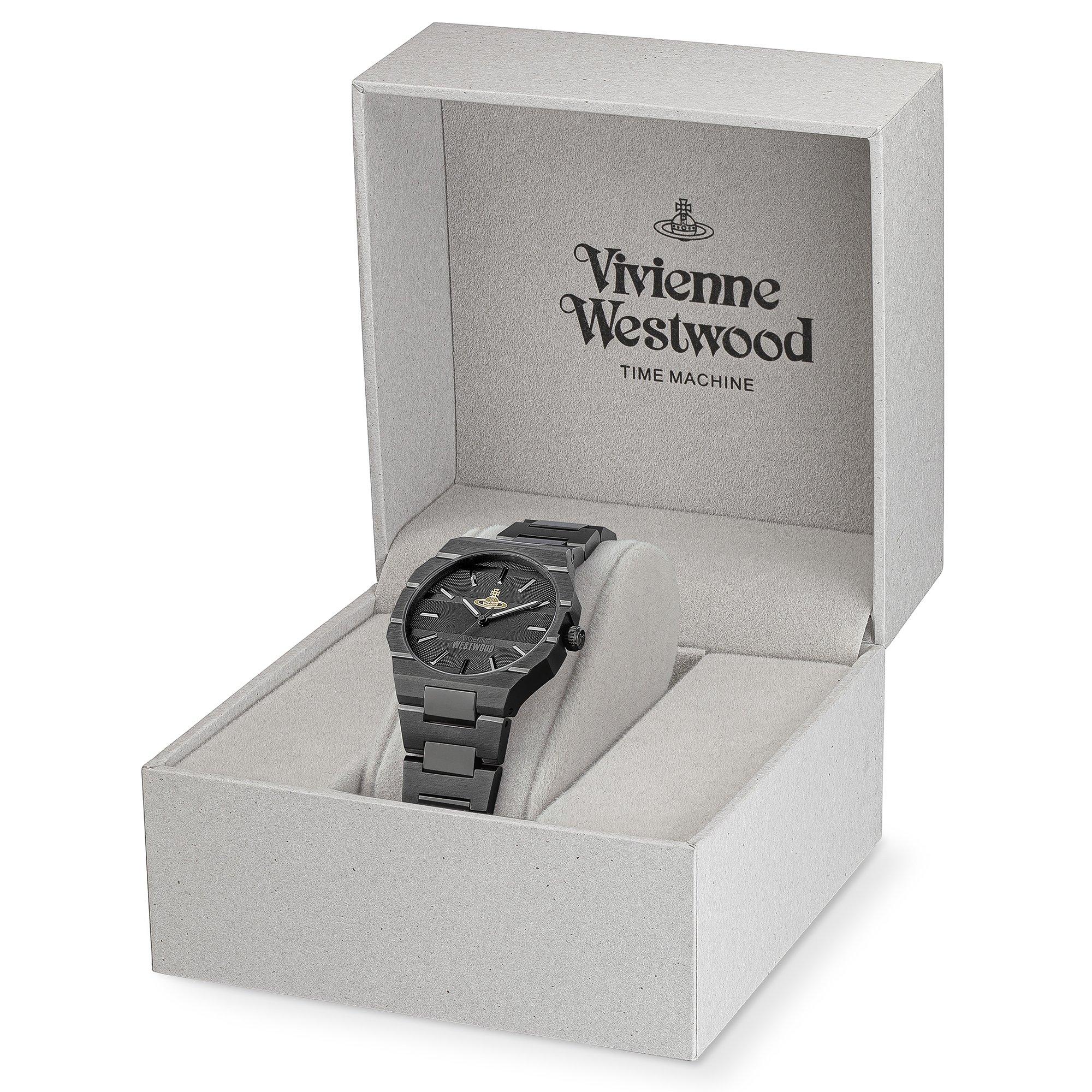 Black And Grey - Vivienne Westwood - The Bank Watch Vv294gygn - 6
