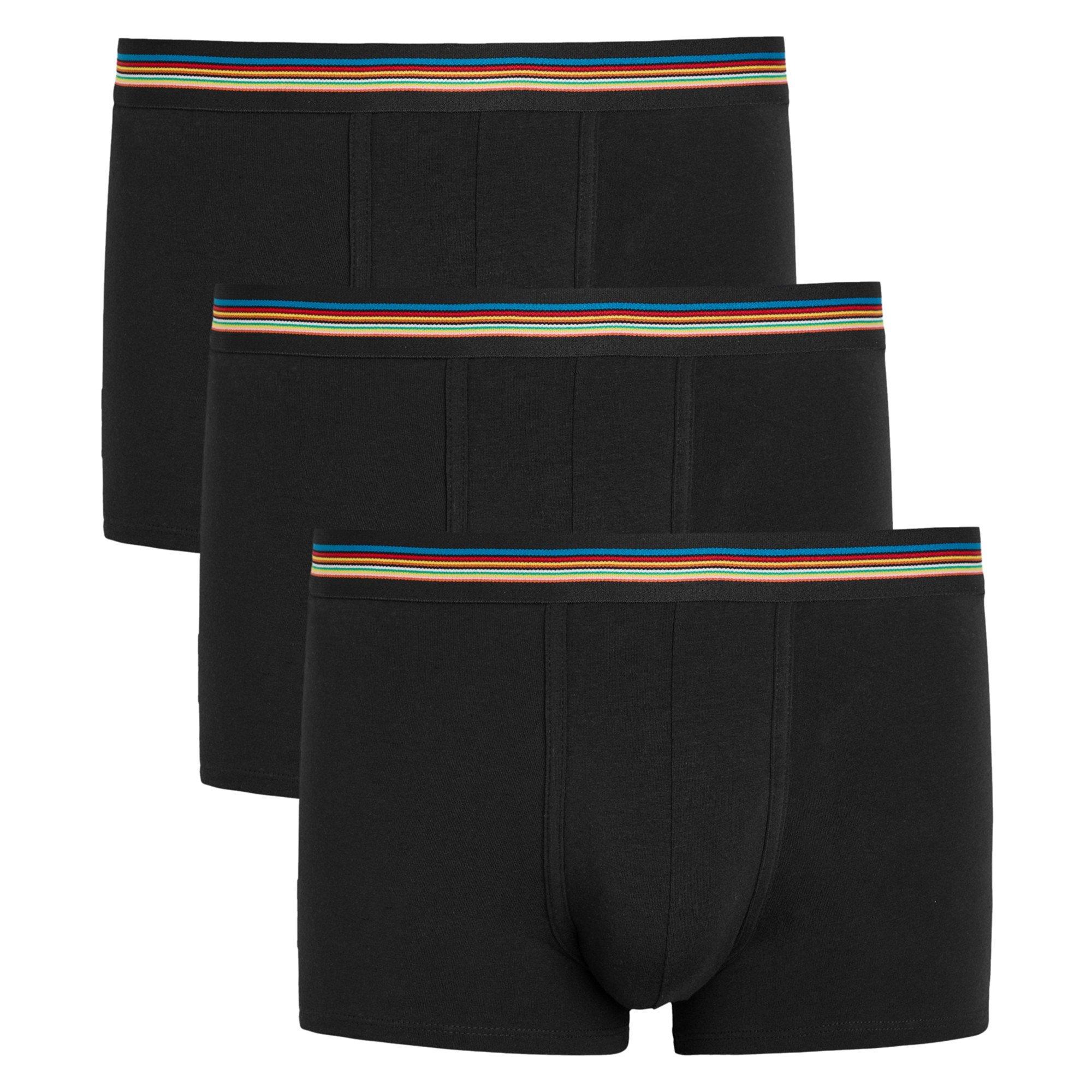BLACK - Paul Smith - PS TRUNK 3PK STRPEWB CO