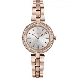 Furla Ladies Furla Milano Rose Gold Watch WW00002003L3