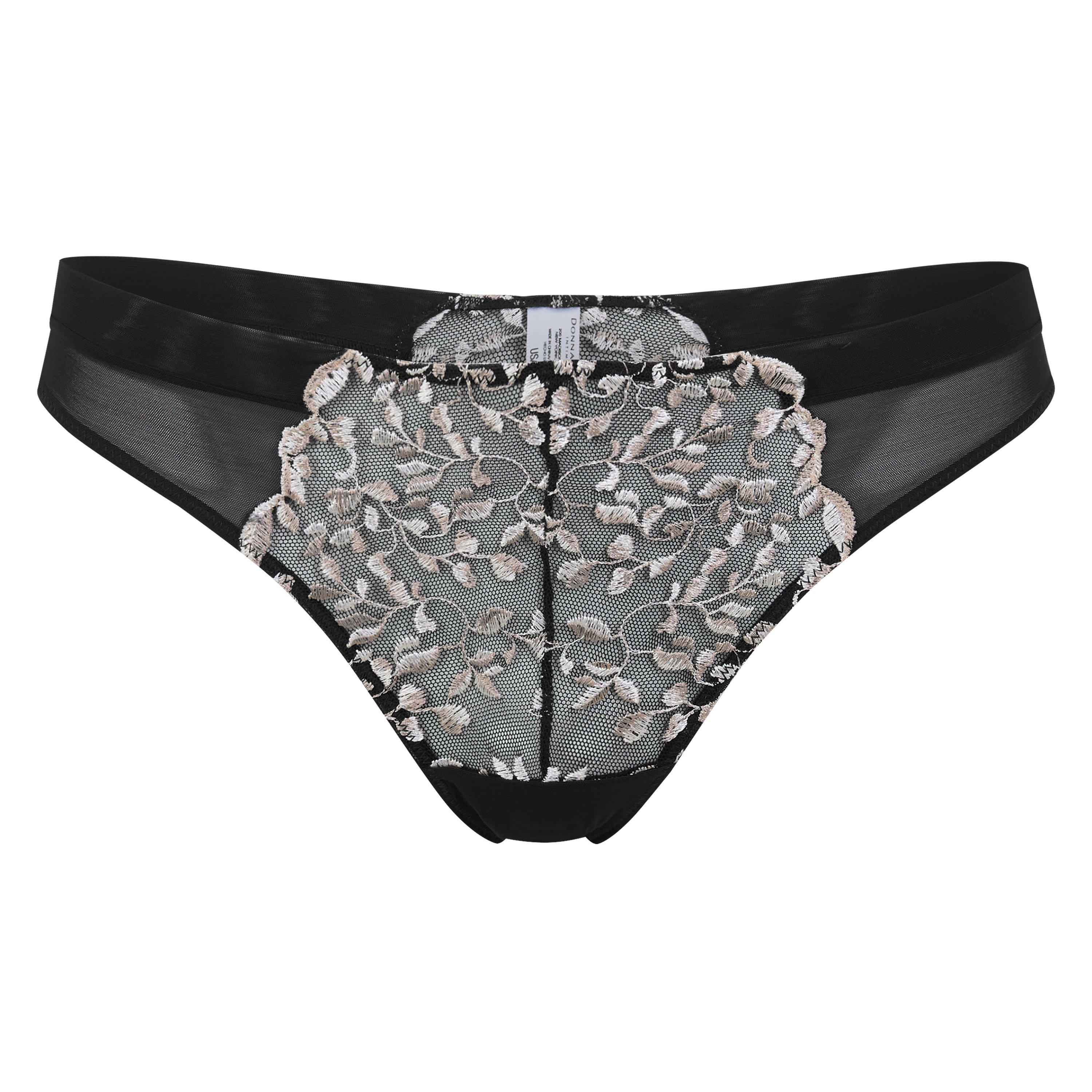 BLACK - Donna Karan - INCOGNITA THONG09 - 1