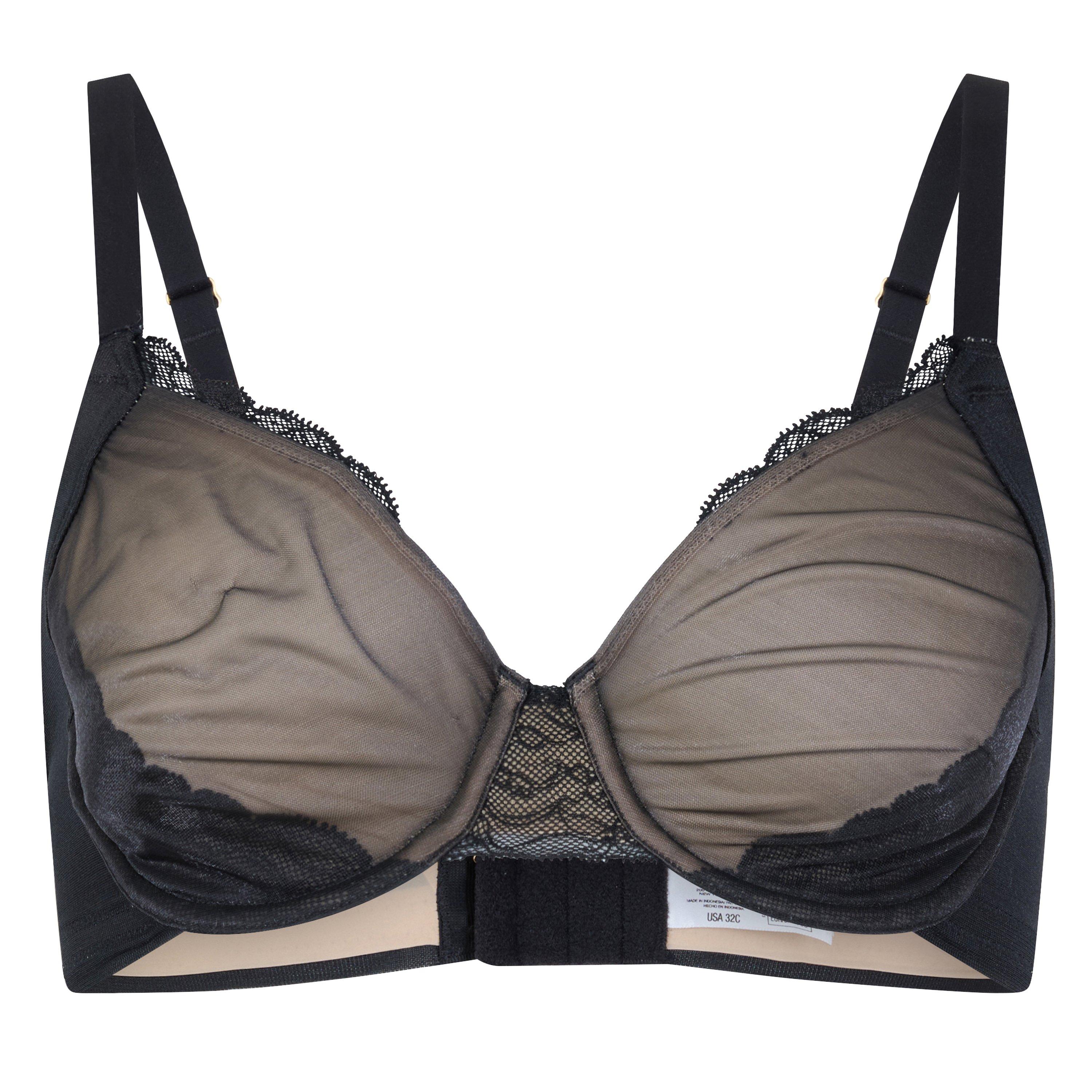BLACK - Donna Karan - INCOGNITA UNLINED LACE BR - 1