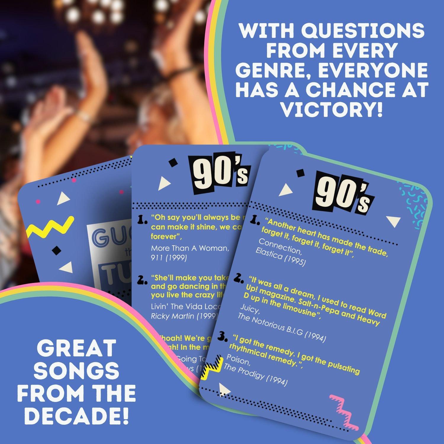 Multi - Boxer Gifts - Nineties Guess That Tune Funny Music Quiz Game - 4