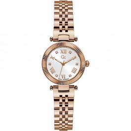 Gc Ladies GC Gc Flair Rose Gold Watch Z02002L1MF