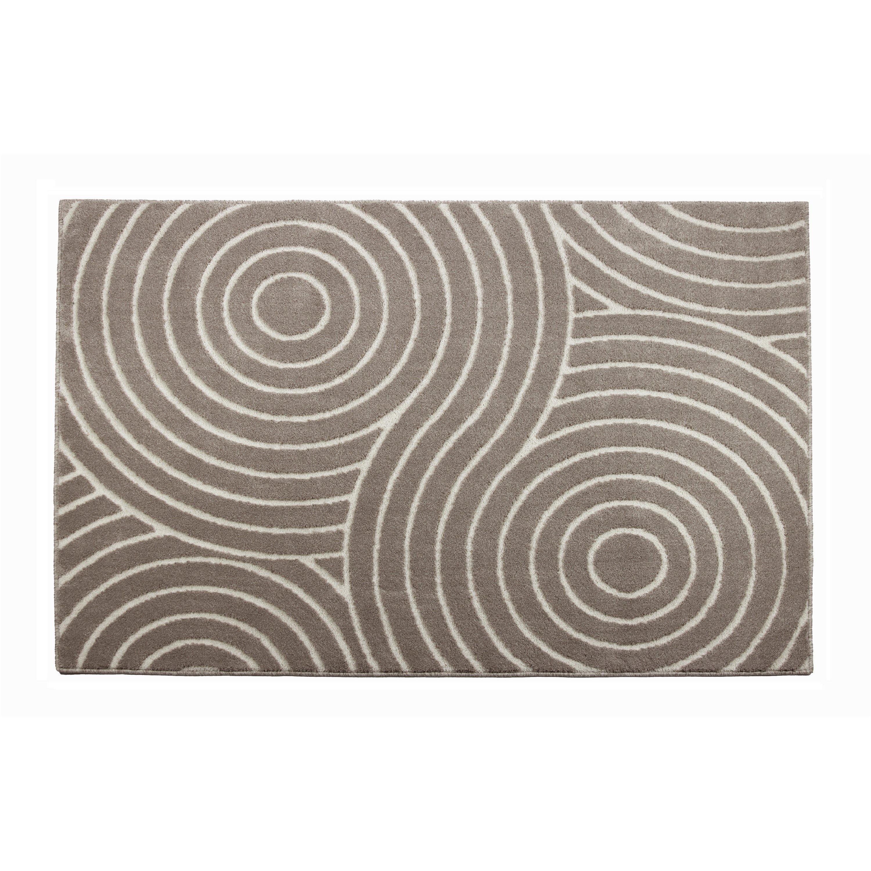 Neutral - Arthouse - Rhythm Sculpt Natural 160 x 230cm Rug - 1