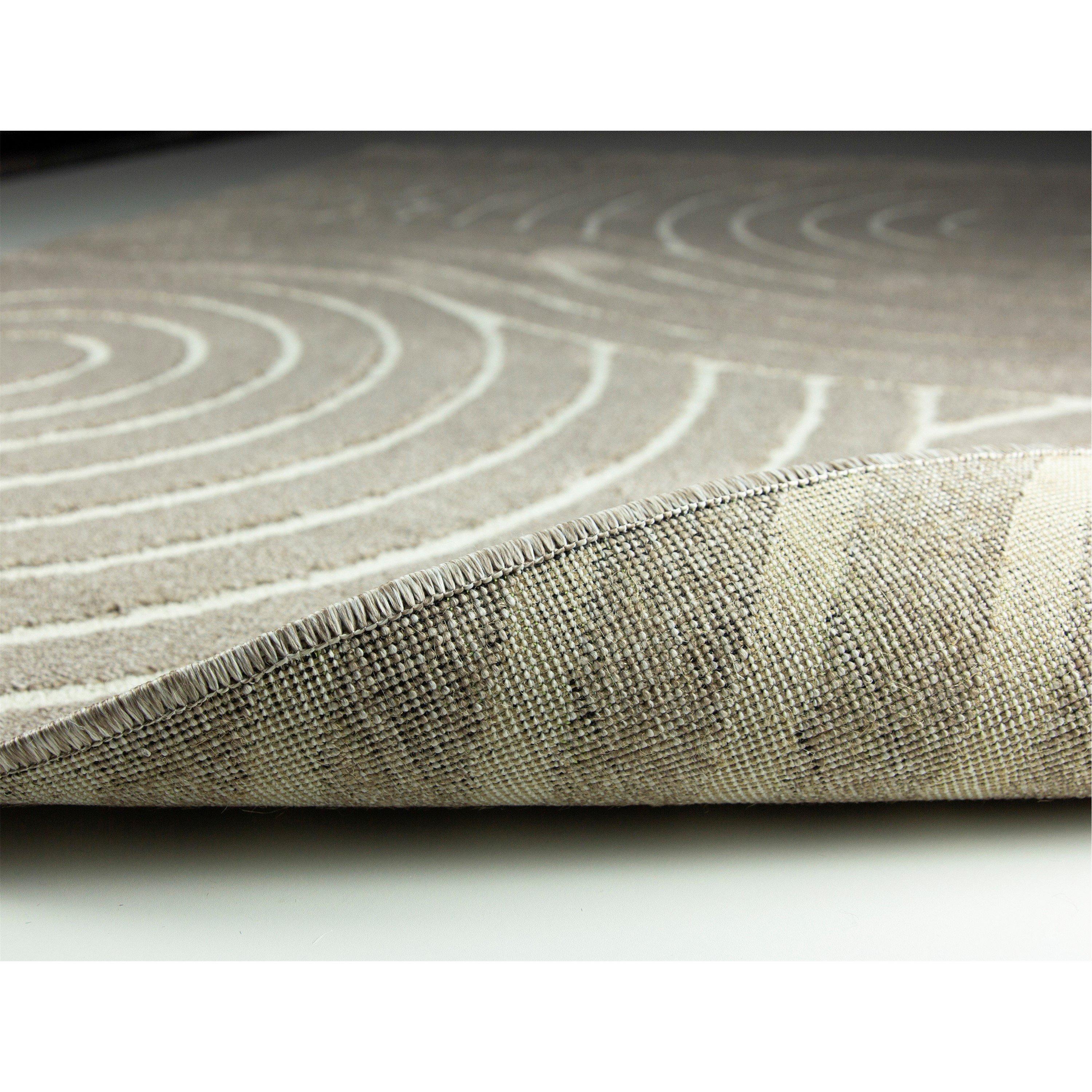 Neutral - Arthouse - Rhythm Sculpt Natural 160 x 230cm Rug - 4