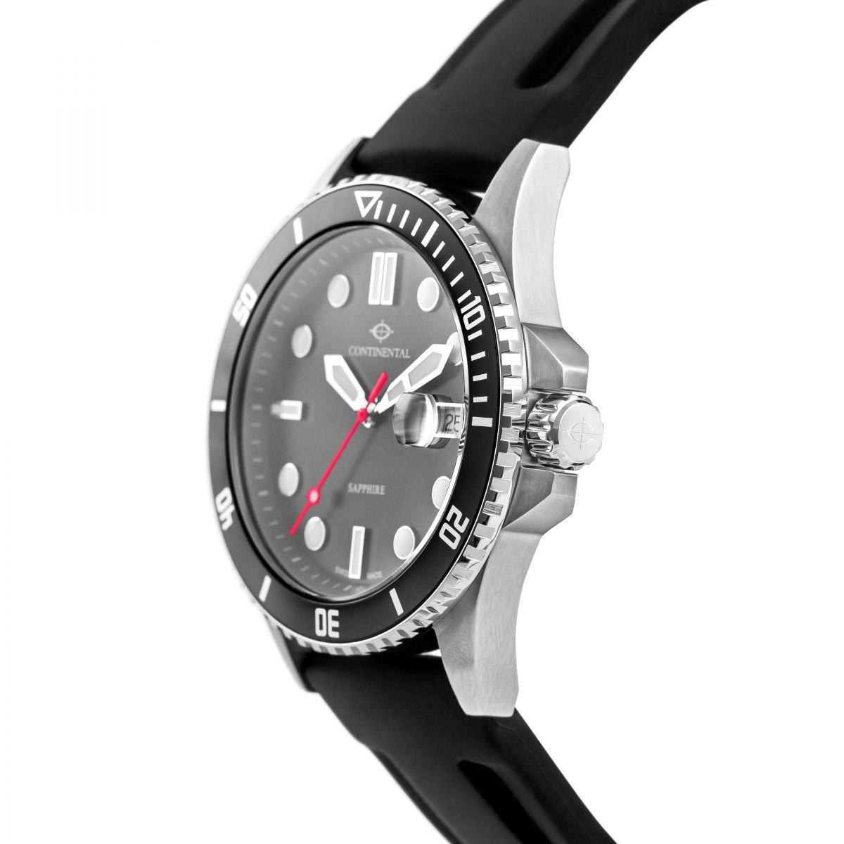 Plata y Negro. - Continental - Continental Sports Watch - 3