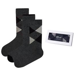 Pringle Argyle Gift Box Cotton Socks 3 Pack