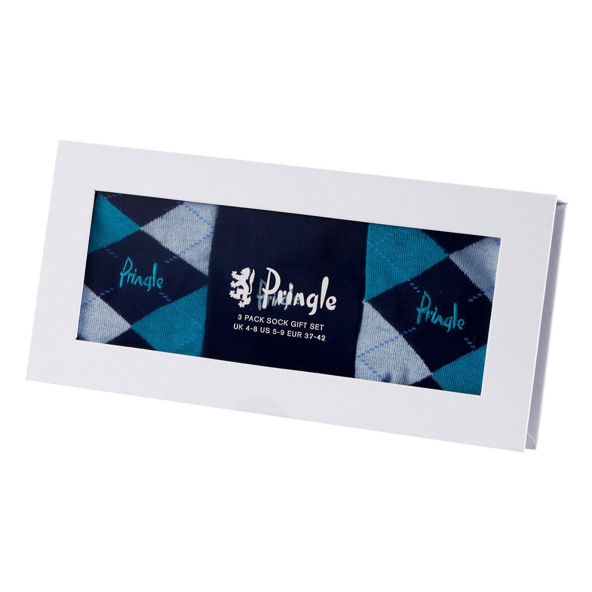 Navy - Pringle - 3 Pack Socks - 2