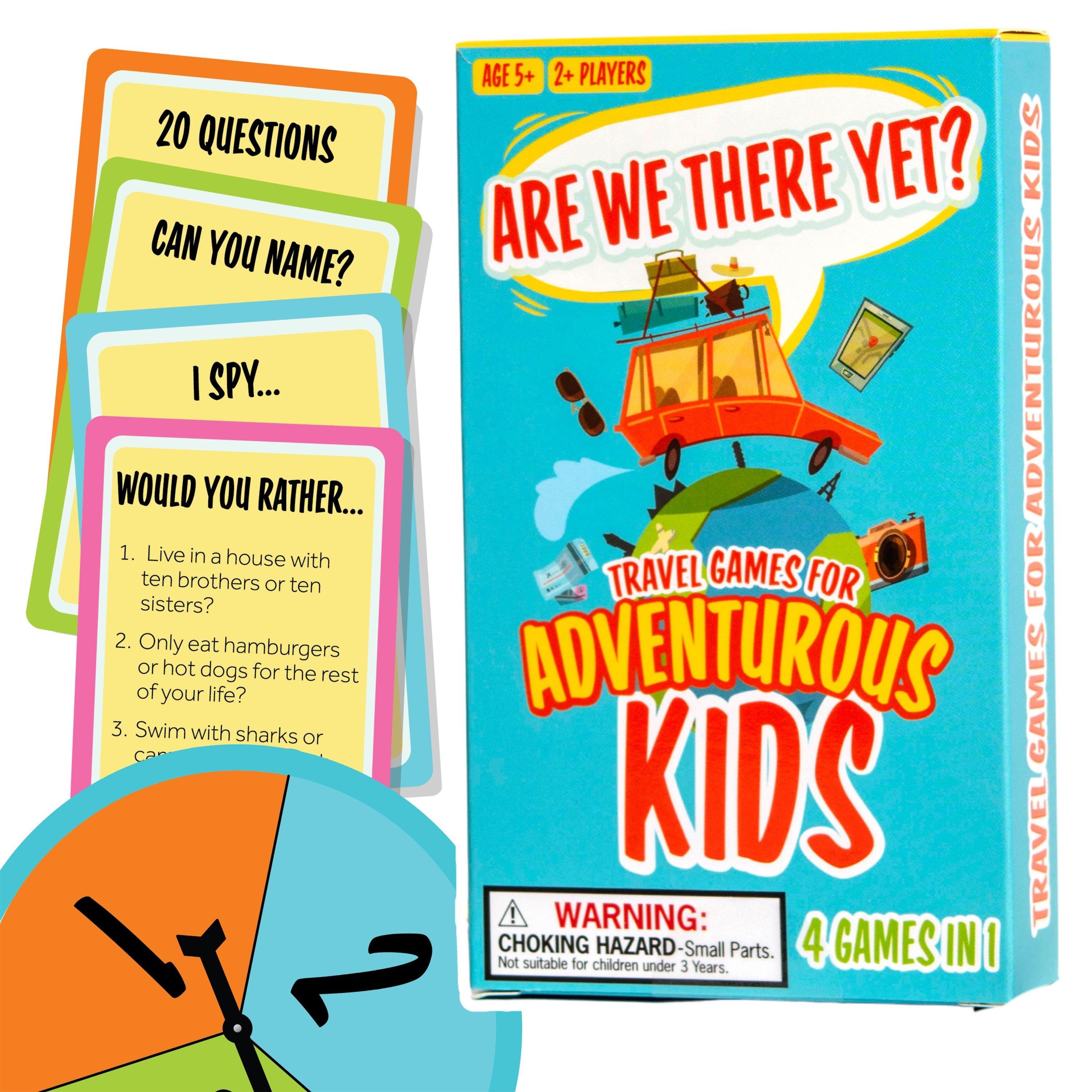 Multi - Boxer Gifts - Are We There Yet? Family Travel Game - 4 in 1 Game - 1