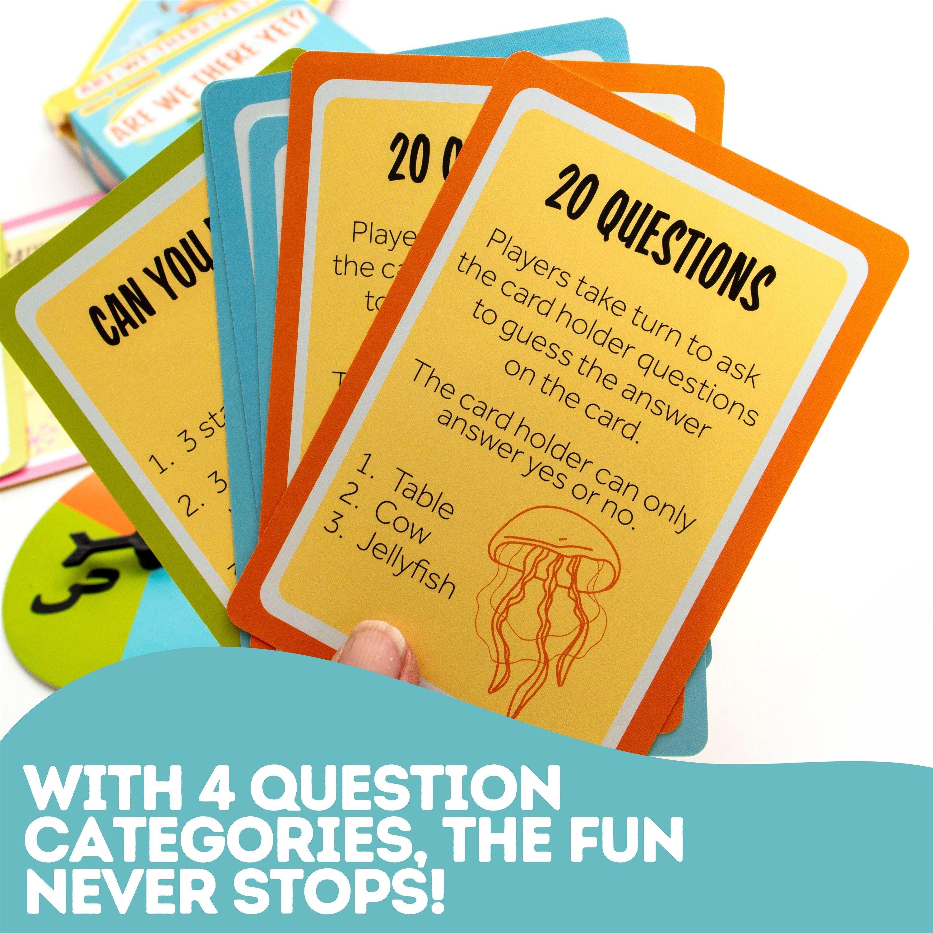 Multi - Boxer Gifts - Are We There Yet? Family Travel Game - 4 in 1 Game - 4