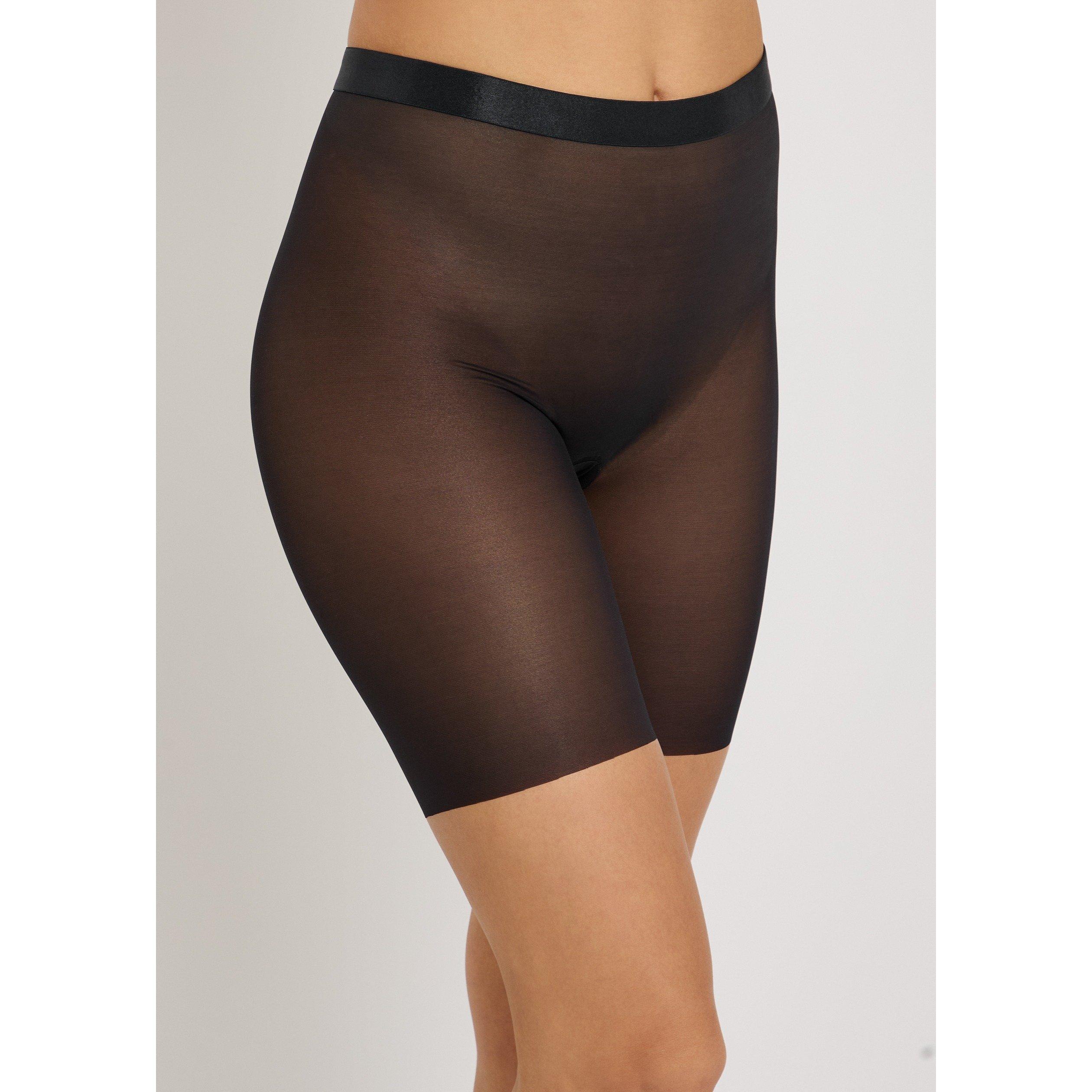 BLACK - Spanx - S SHEER SMOOTHING MID THIGH - 2