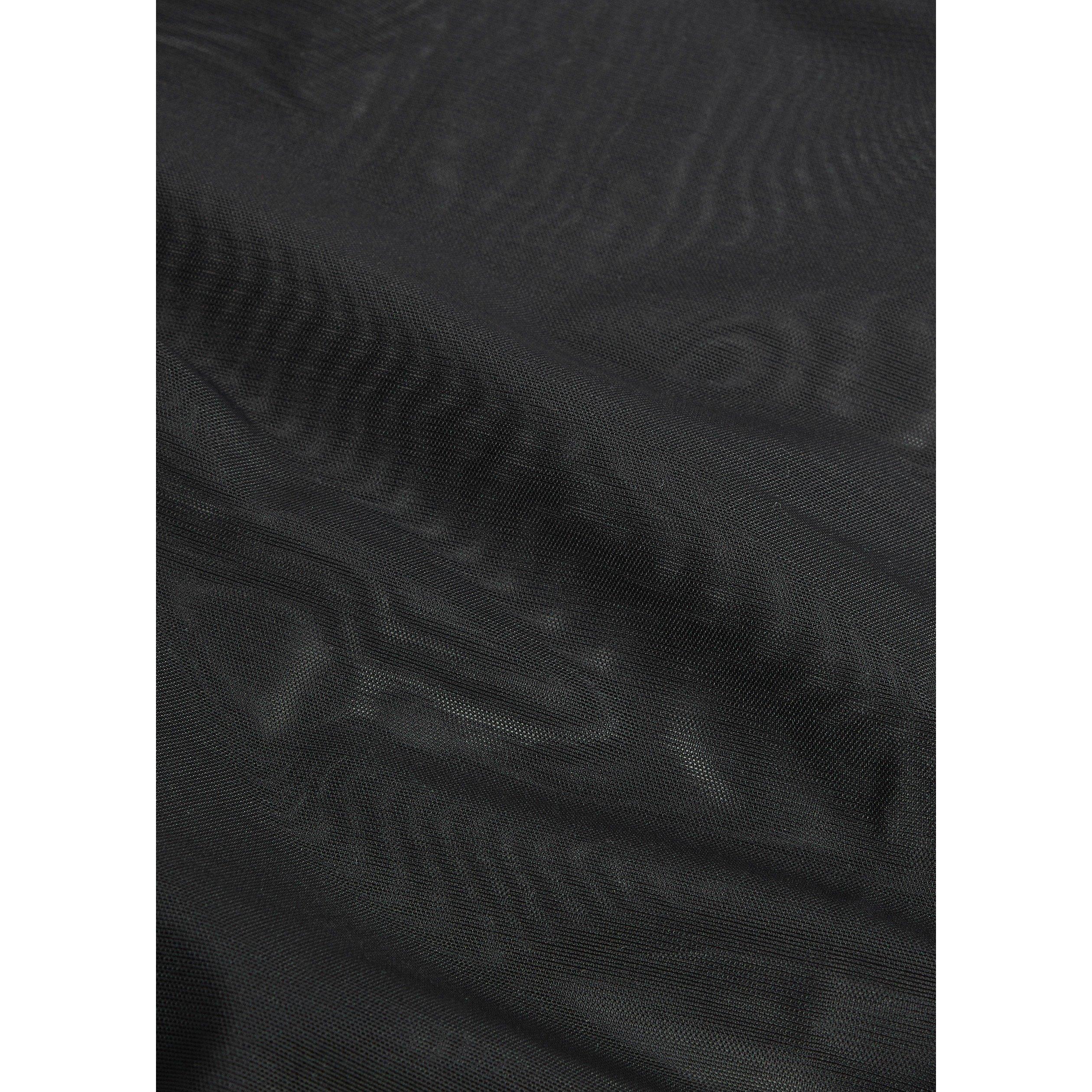 BLACK - Spanx - S SHEER SMOOTHING MID THIGH - 4