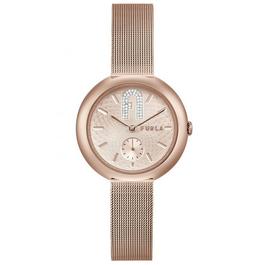 Furla Cosy Seconds Rose Gold Watch WW00013007L3