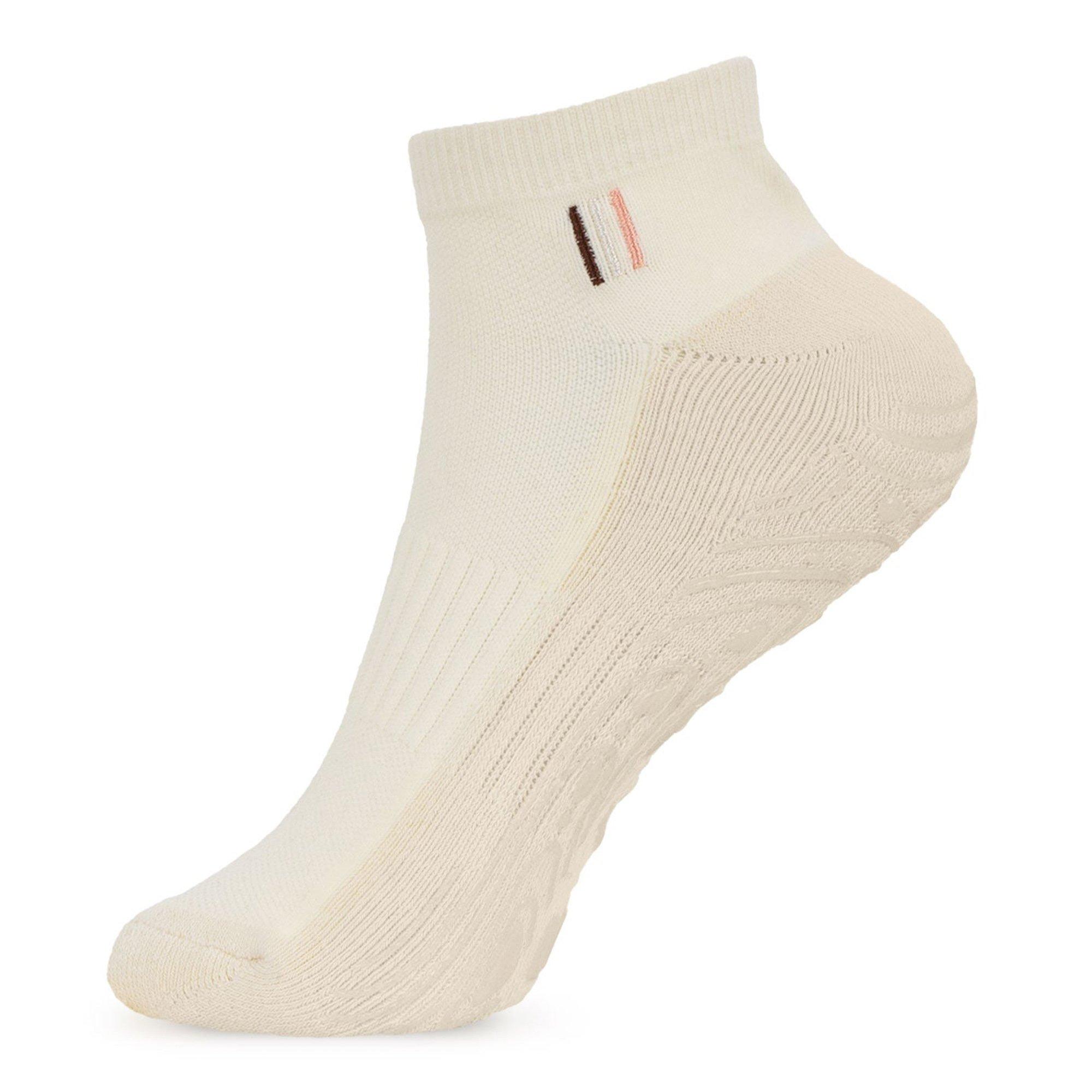 Coconut - Bahe - Studio Grippy Ankle Socks - 2