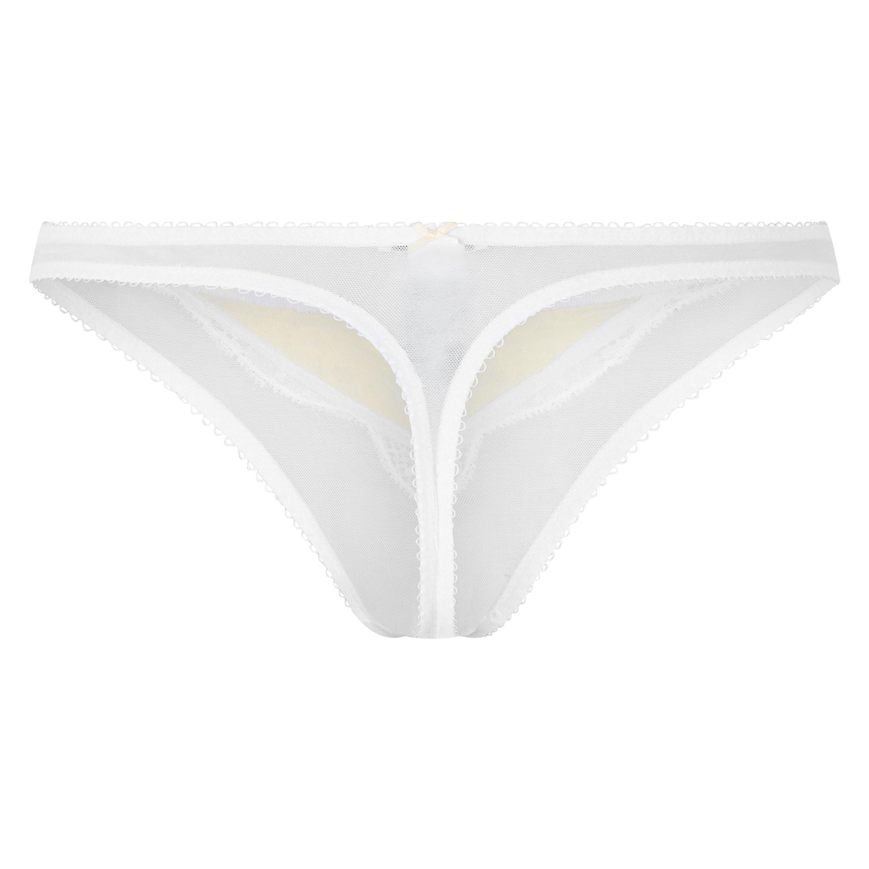WHITE AND OTHER - Elle MacPherson - GENTLE JADE THONG - 2