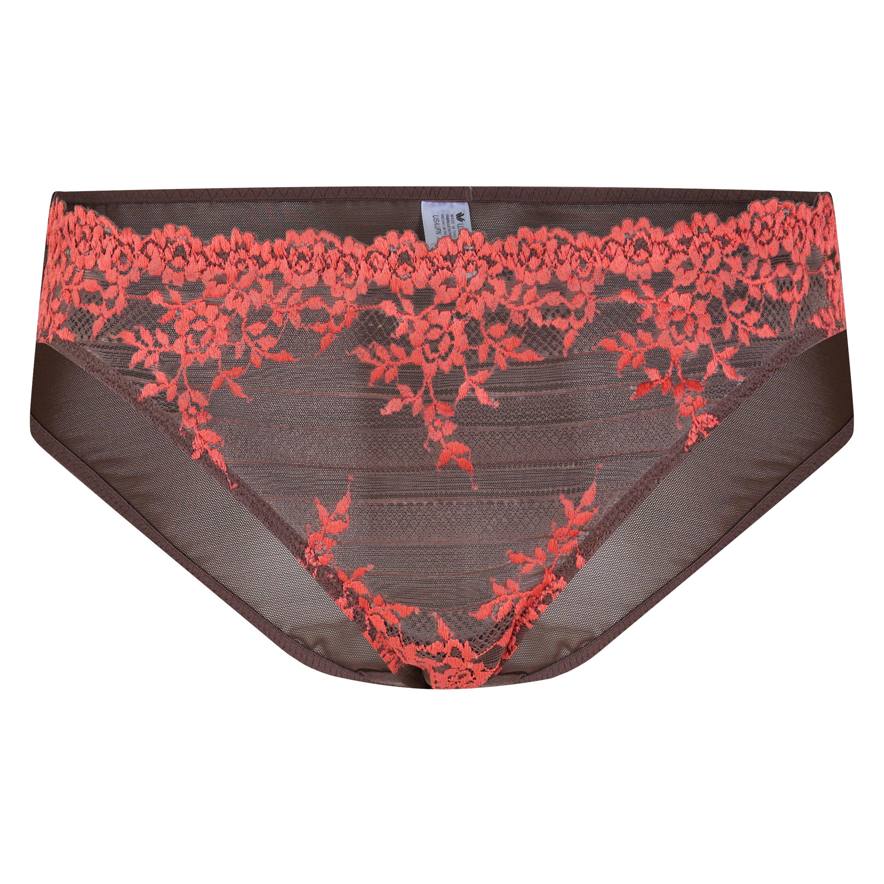 BROWN AND OTHER - Wacoal - EMBRACE LACE BIKINI BRIEF - 1