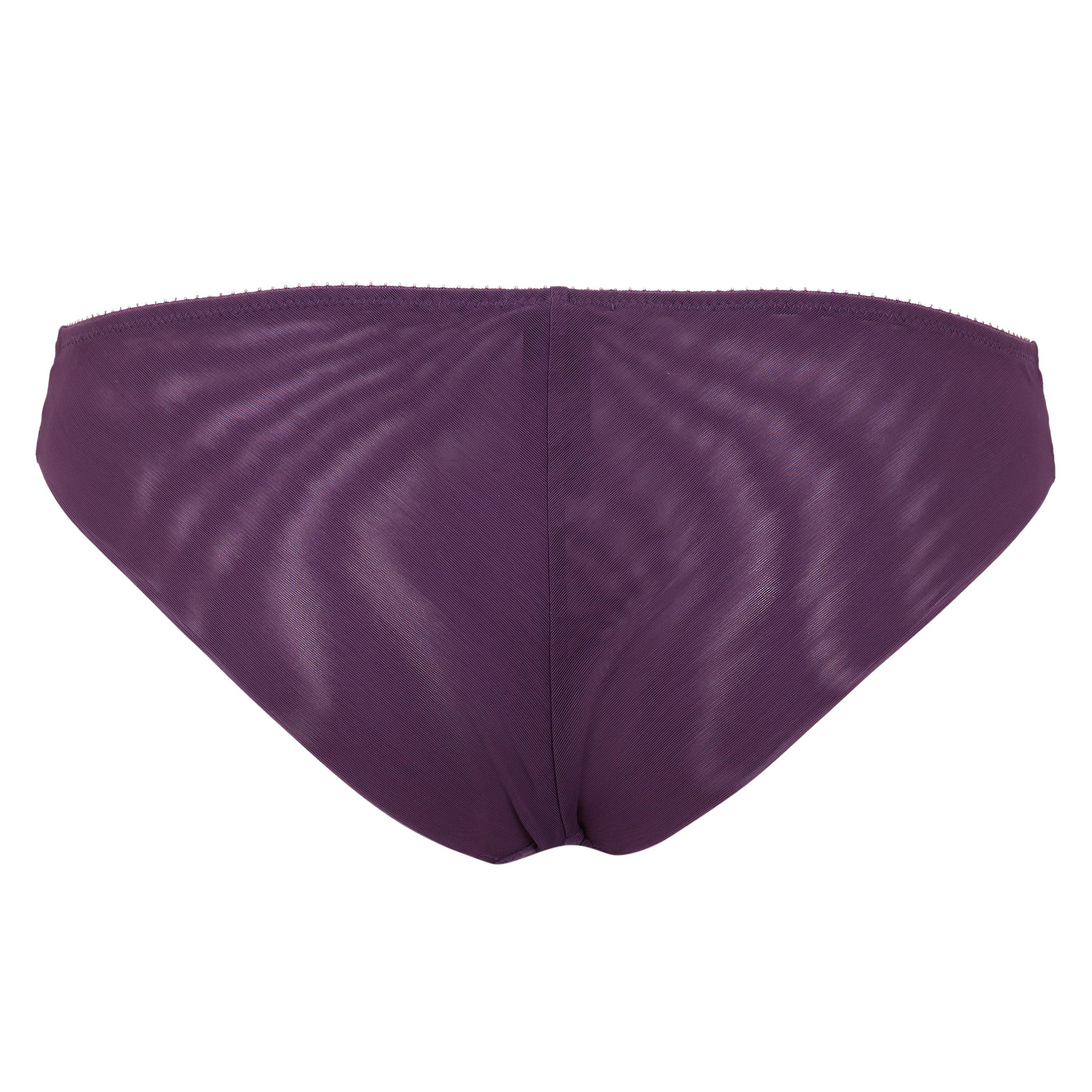 PURPLE AND OTHE - Elle MacPherson - EYELASH BIKINI BRIEF - 2