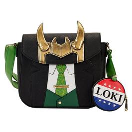 Marvel GAME Loungefly Loki For President Cosplay Crossbody Bag