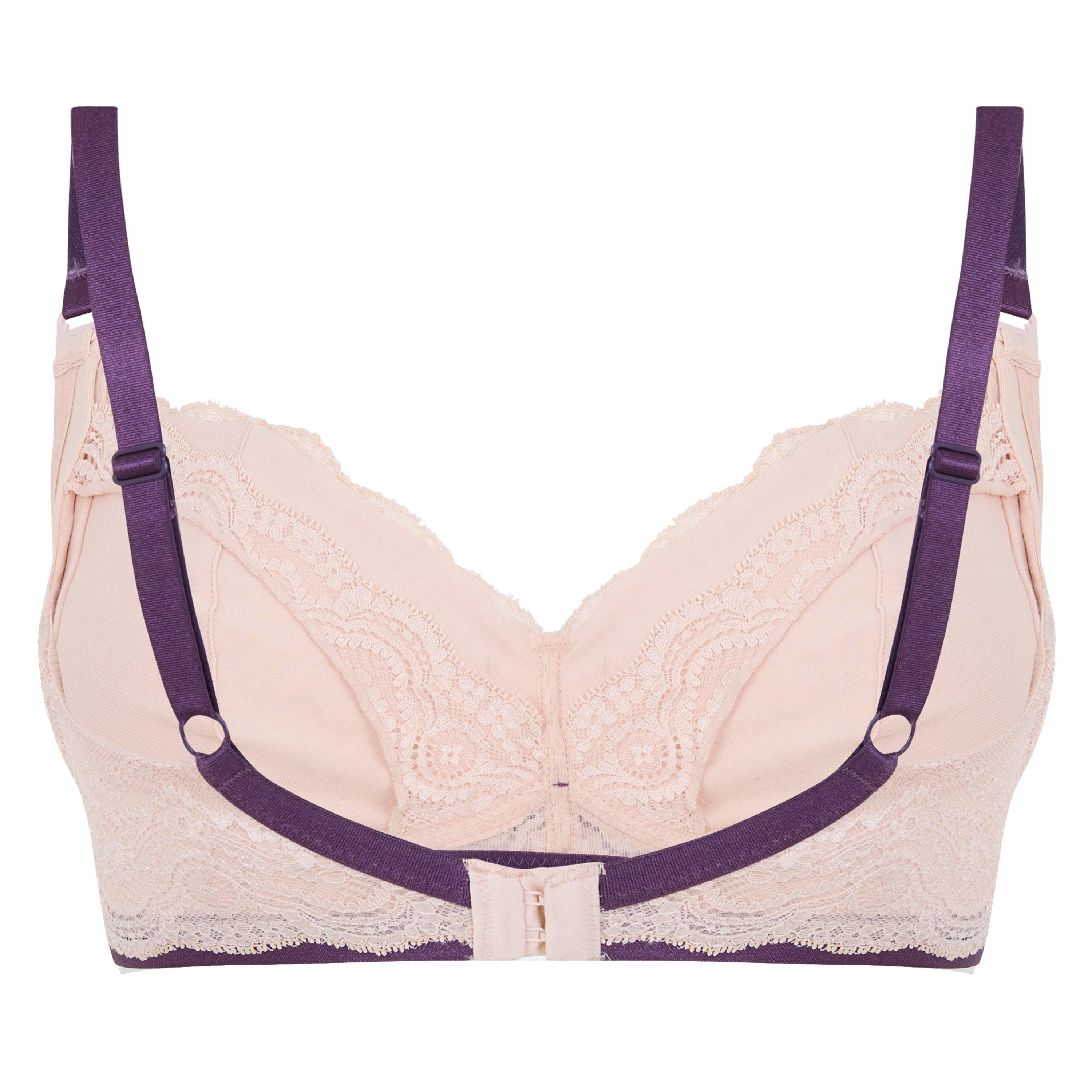 PURPLE AND OTHE - Elle MacPherson - CLOUD SWING MATERNITY BRA - 2
