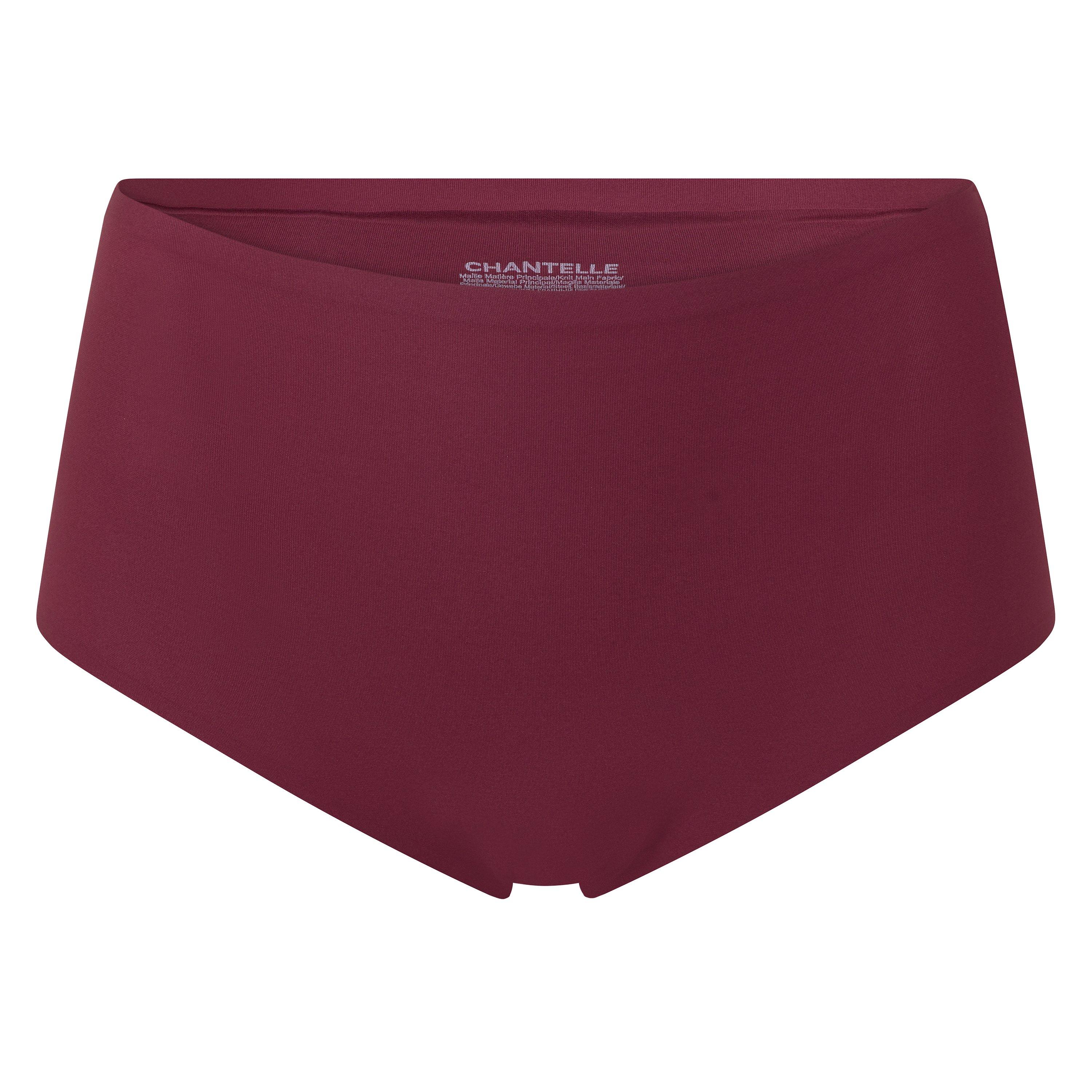 MAROON - Chantelle - B HIGH WAISTED BRIEF - 1